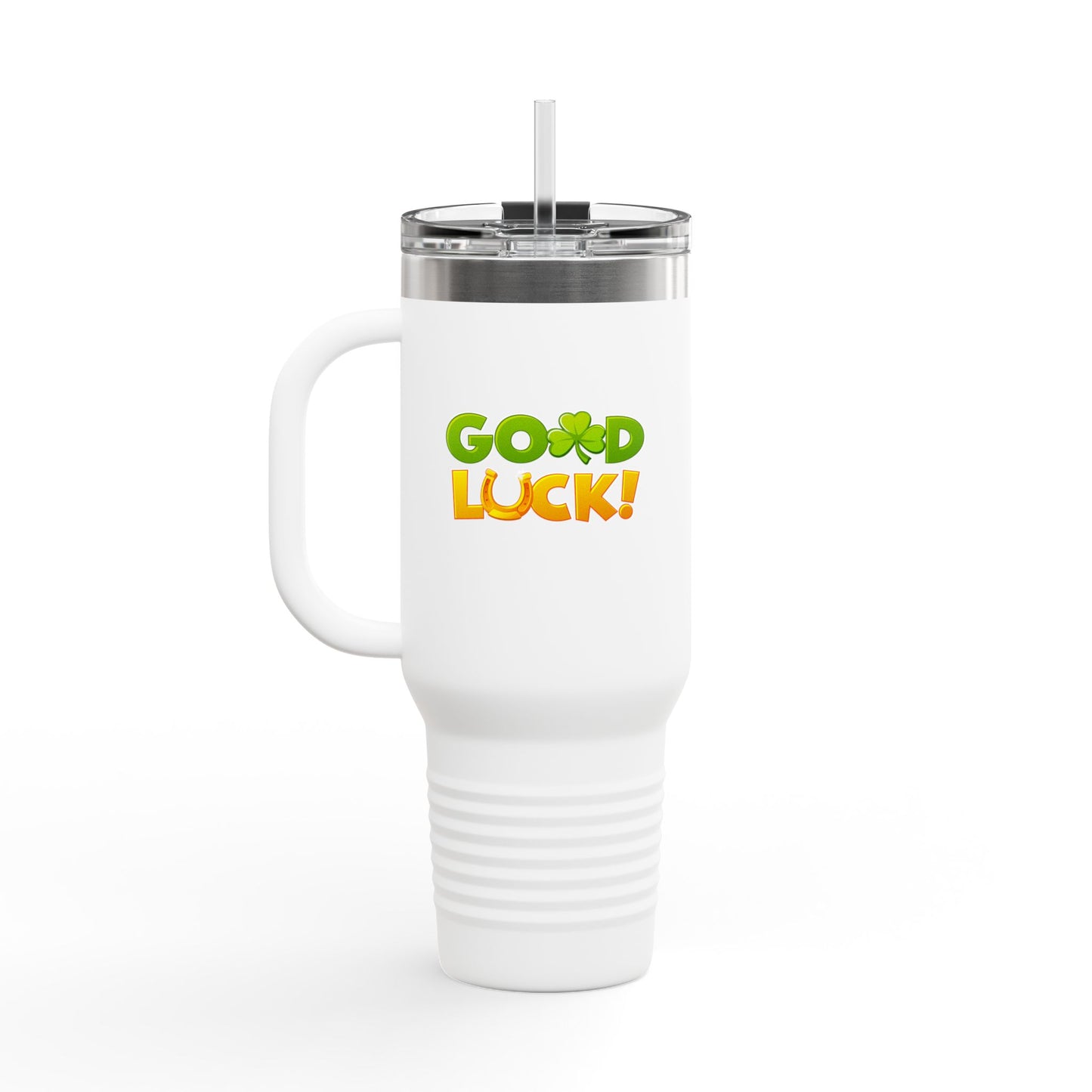 Good Luck Insulated Travel Mug, 40oz
