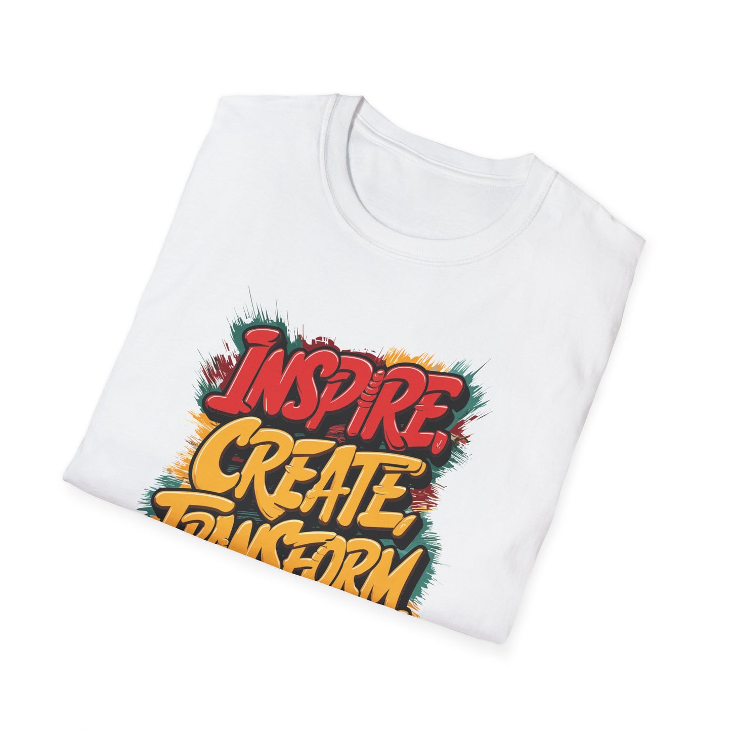 Inspire Create Transform Empower Unisex Softstyle T-Shirt
