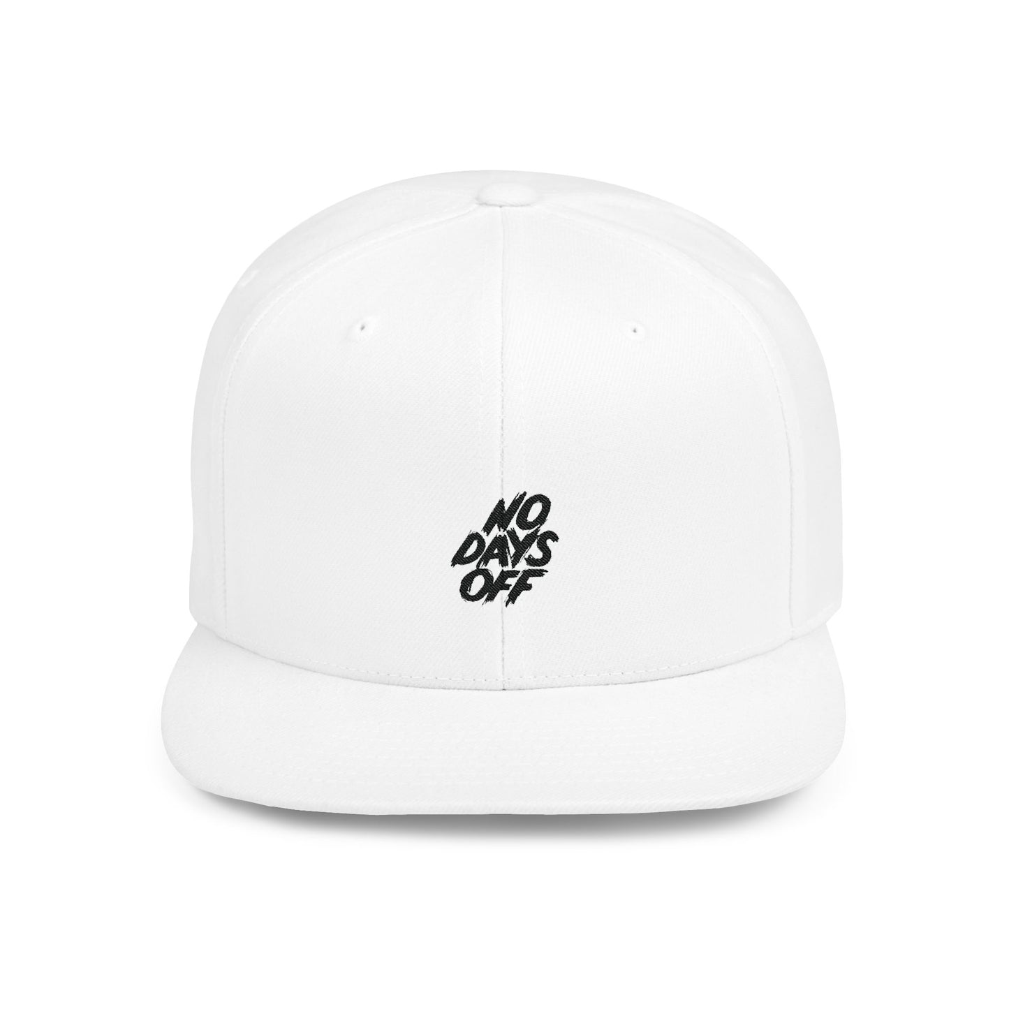 No Days Off Flat Bill Snapback