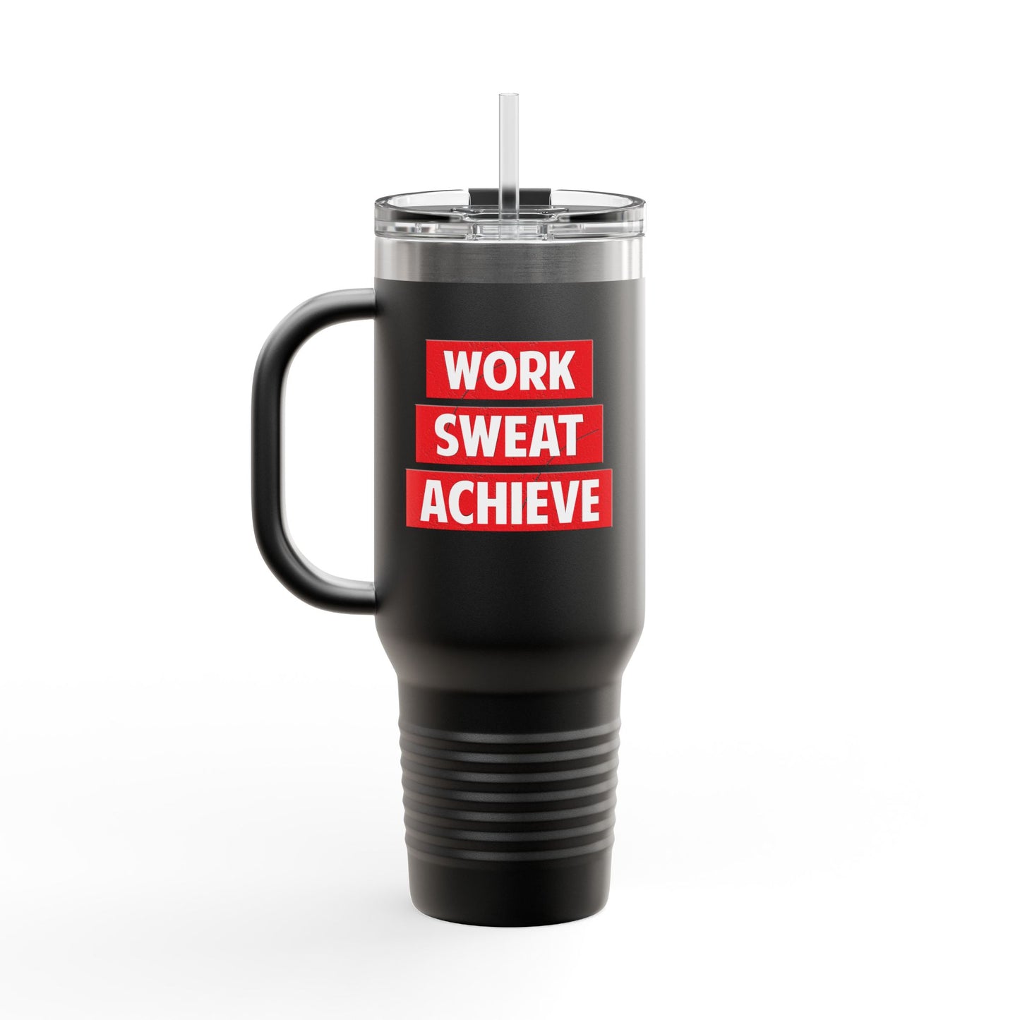 Work Sweat Achieve Insulated Travel Mug, 40oz