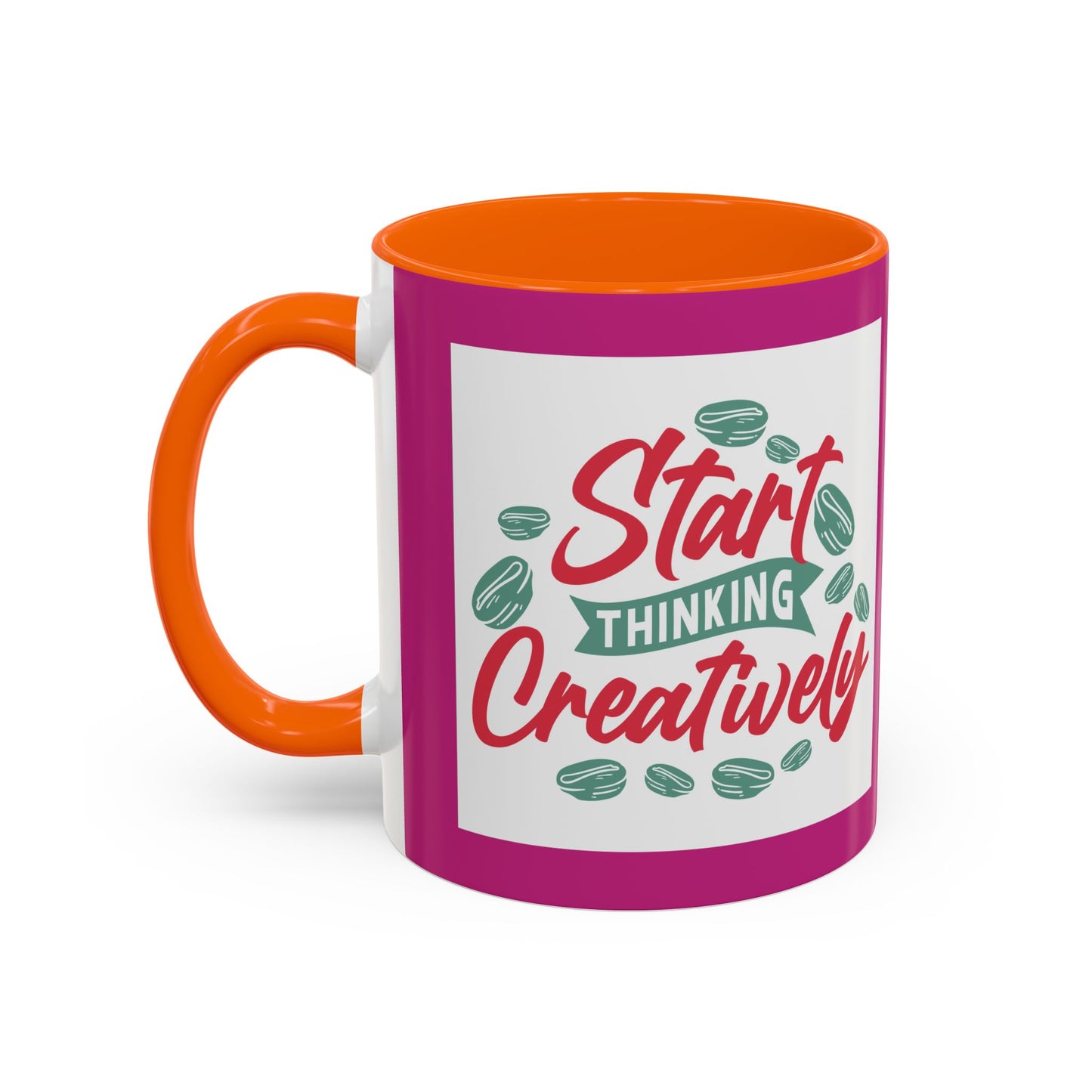 Start Thinking Accent Coffee Mug (11, 15oz)