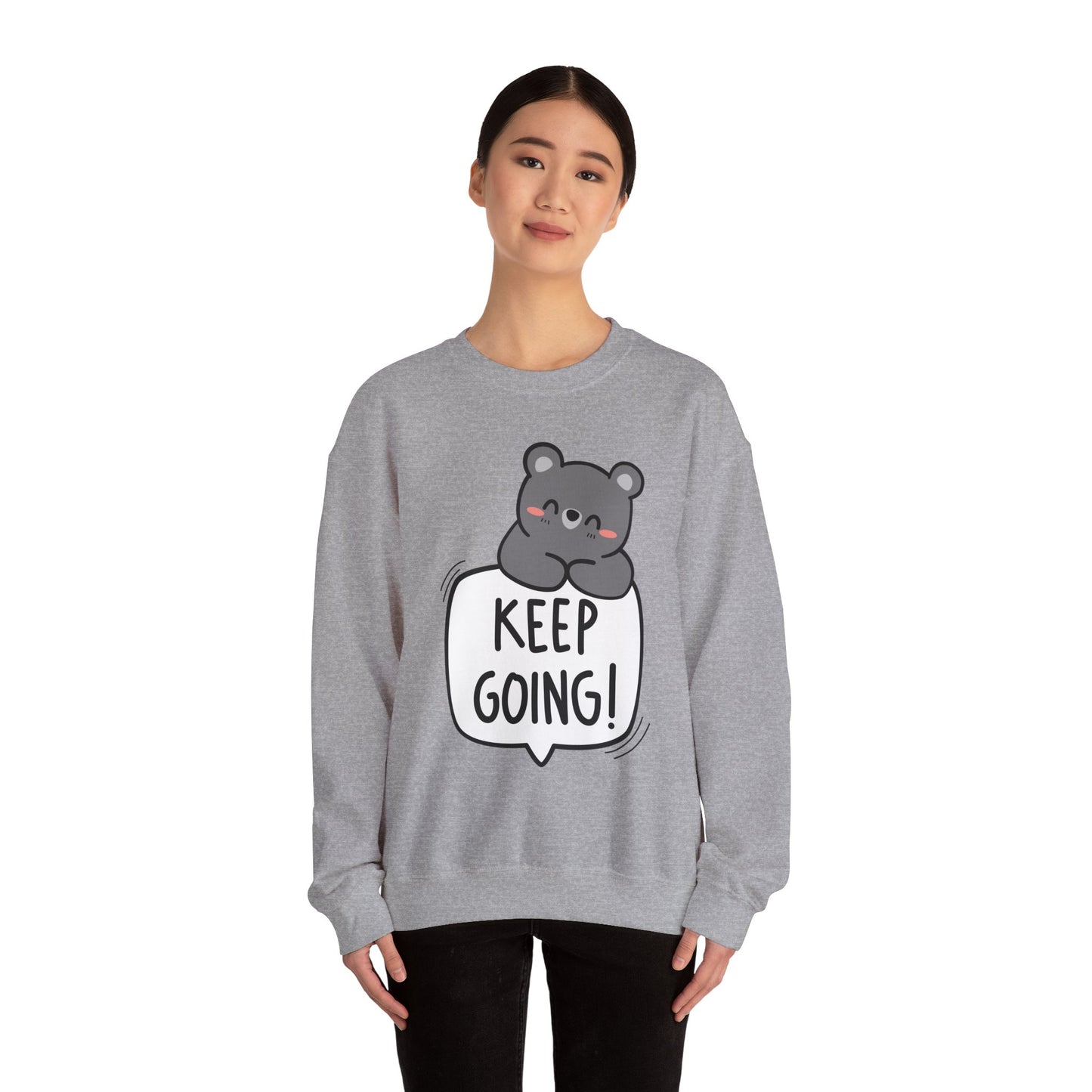Keep Going Unisex Heavy Blend™ Crewneck Sweatshirt