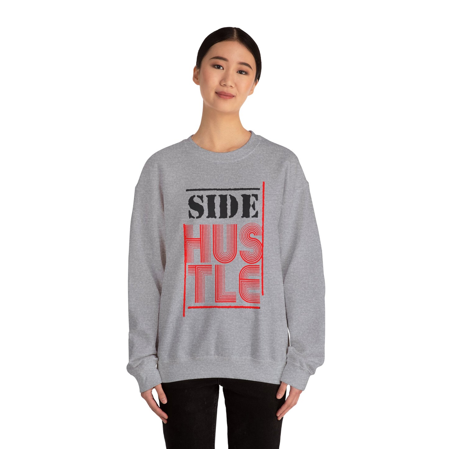 Side Hustle Unisex Heavy Blend™ Crewneck Sweatshirt