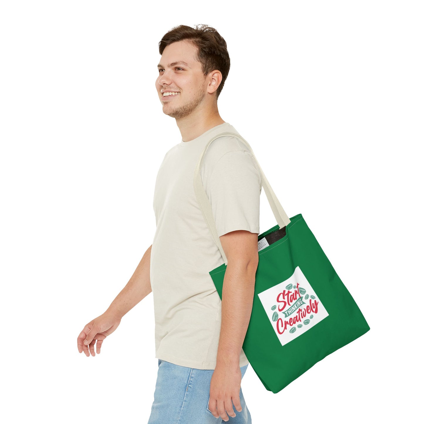 Start Thinking Creatively Tote Bag (AOP)