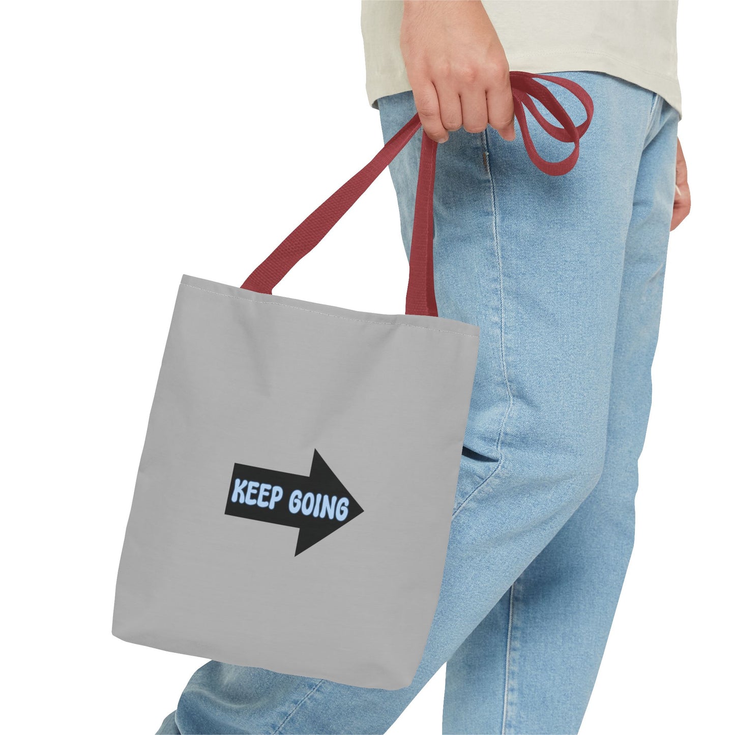 Keep Going Tote Bag (AOP)