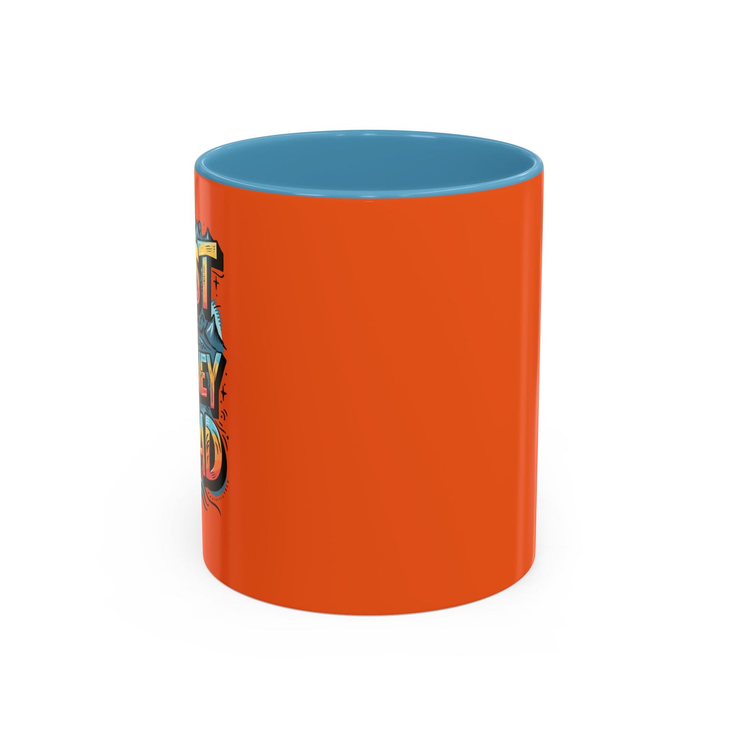 Trust The Journey Ahead Accent Coffee Mug (11, 15oz)