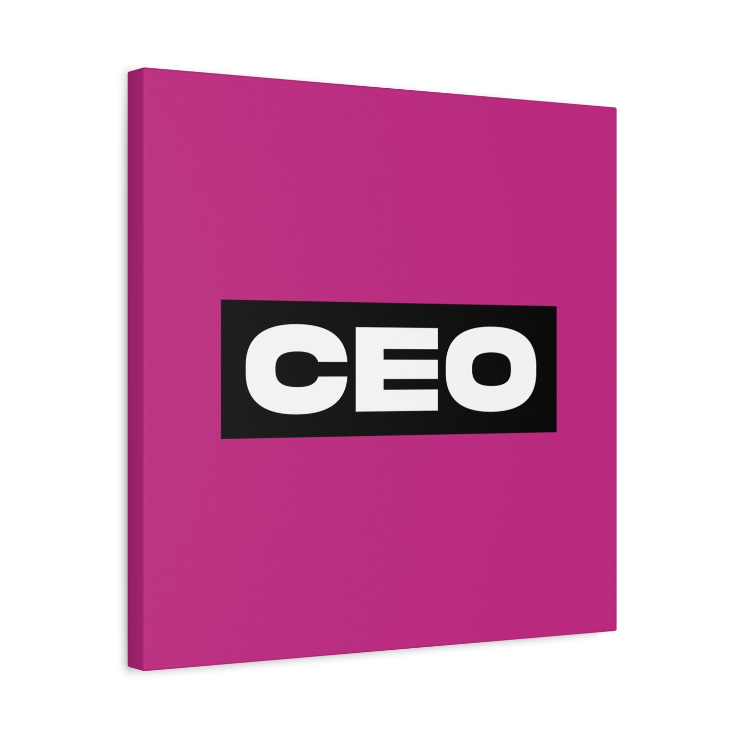 Ceo Matte Canvas, Stretched, 1.25"