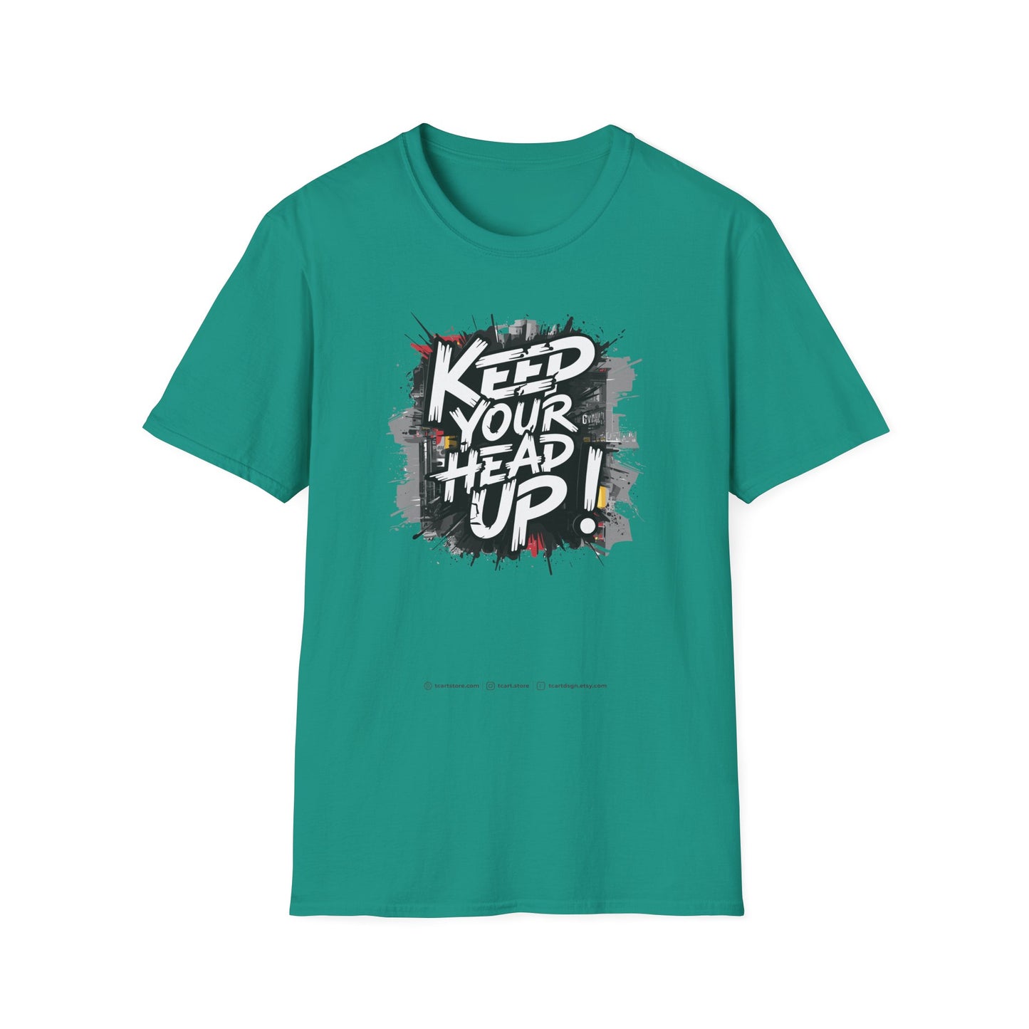 Keep Your Head Up ! Unisex Softstyle T-Shirt