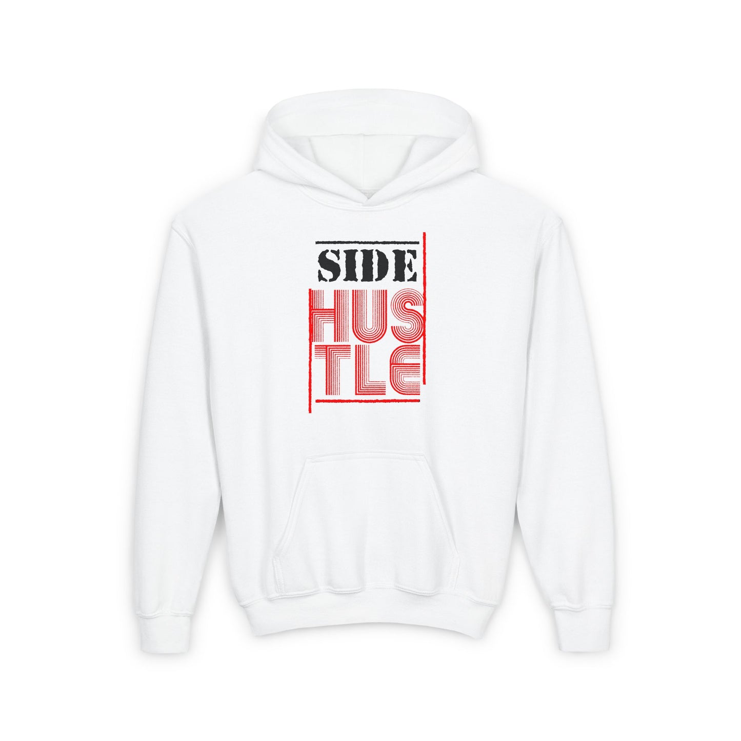 Side Hustle Youth Heavy Blend Hooded Sweatshirt