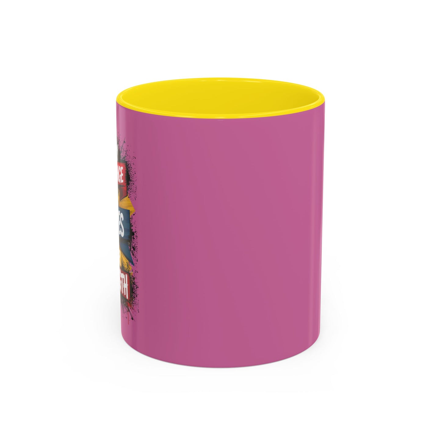 Every Challenge Shapes Your Strength Accent Coffee Mug (11, 15oz)