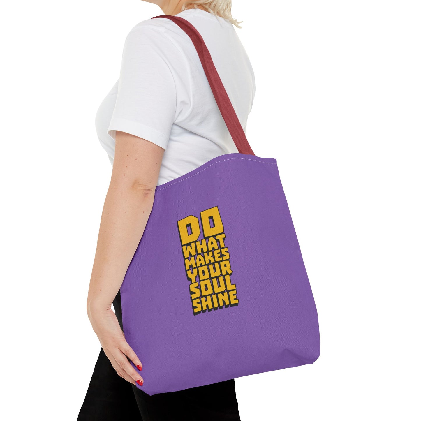 Do What Makes Your Soul Shine Tote Bag (AOP)
