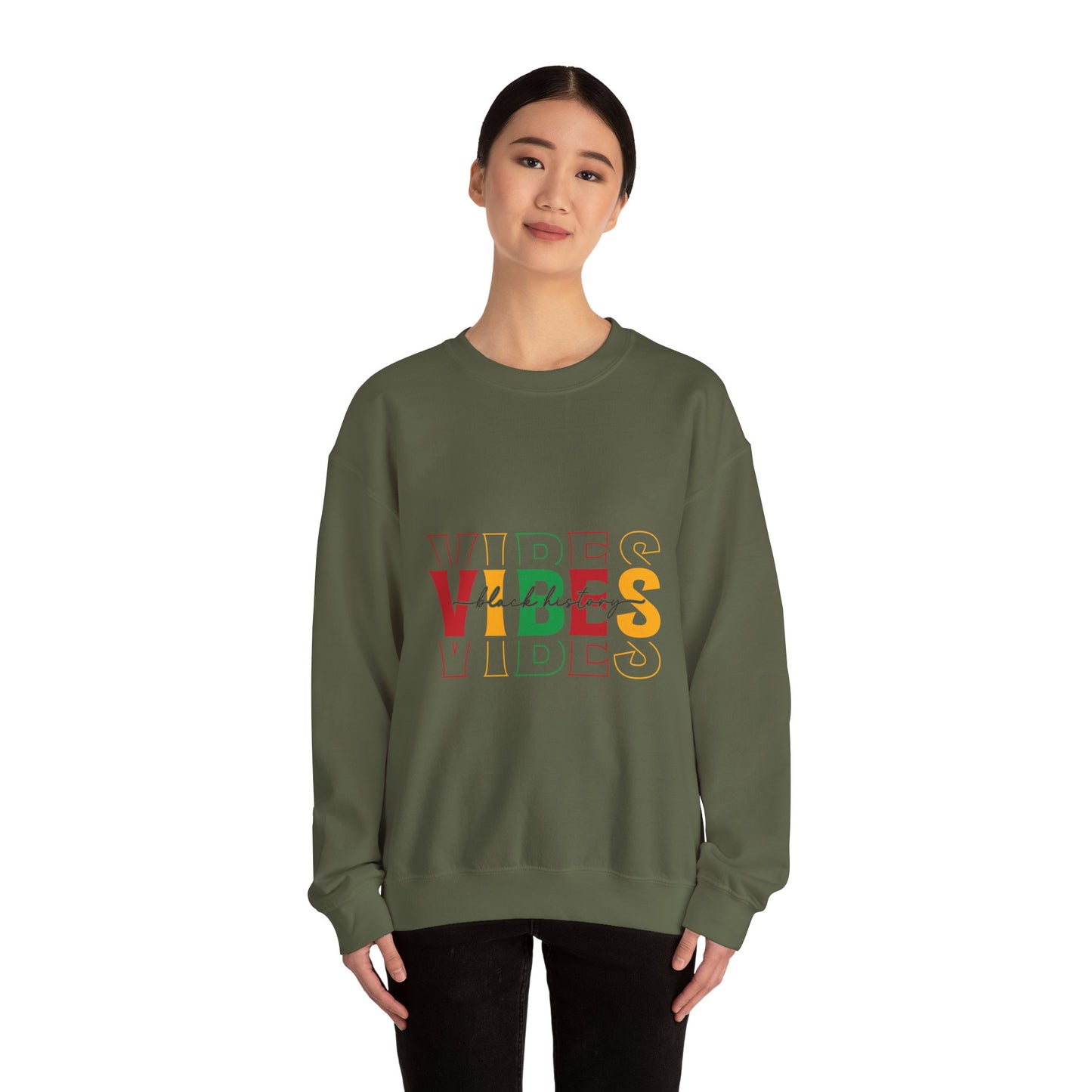 Vibes  Unisex Heavy Blend™ Crewneck Sweatshirt