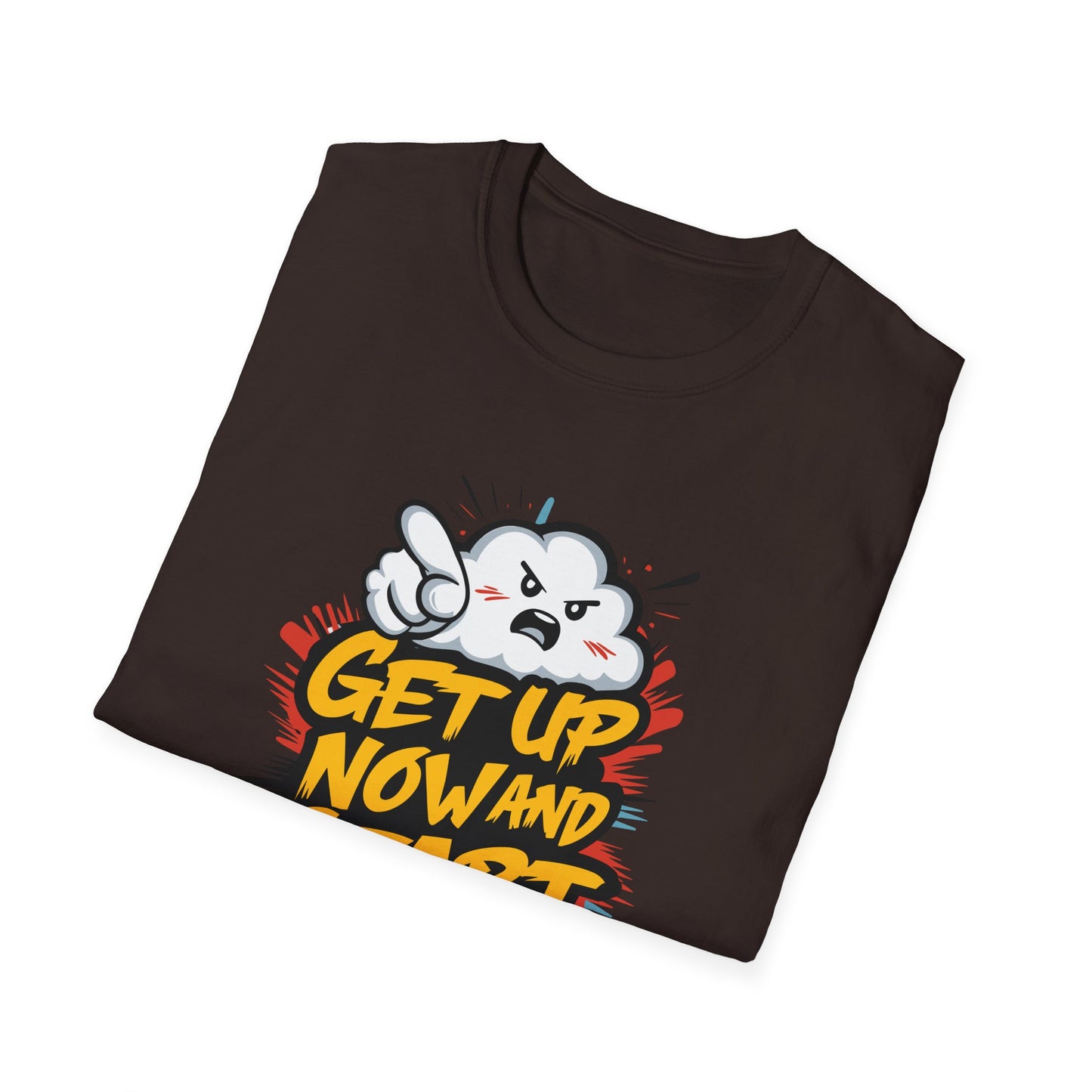 Get Up Now And Start Away!! Unisex Softstyle T-Shirt