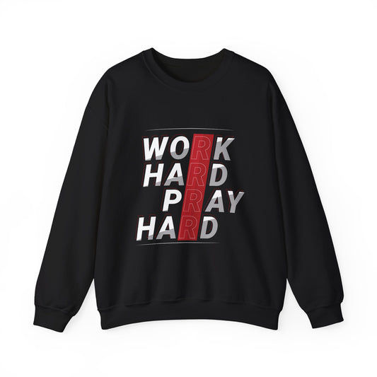 Work Hard Pray Hard Unisex Heavy Blend™ Crewneck Sweatshirt