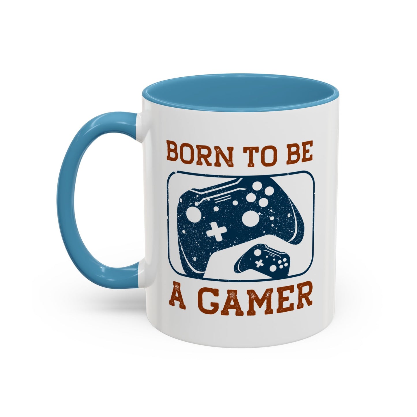 Born To Be A Gamer Accent Coffee Mug (11, 15oz)