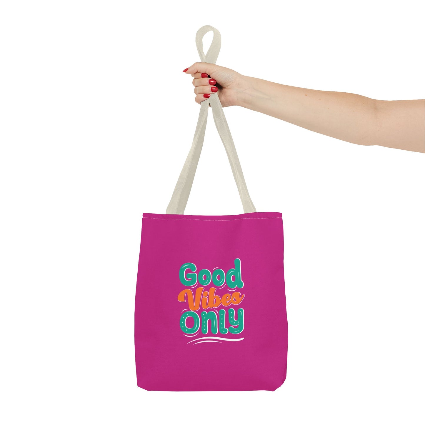 Good Vides Only Tote Bag (AOP)