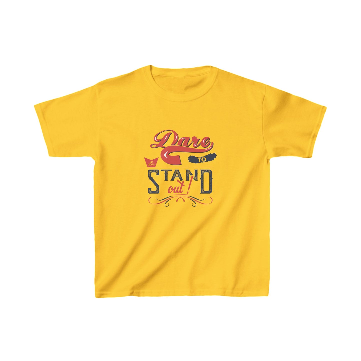 Dare To Stand Out Kids Heavy Cotton™ Tee