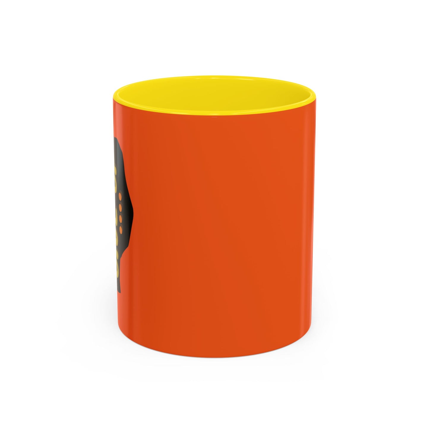 Never Give Up Accent Coffee Mug (11, 15oz)