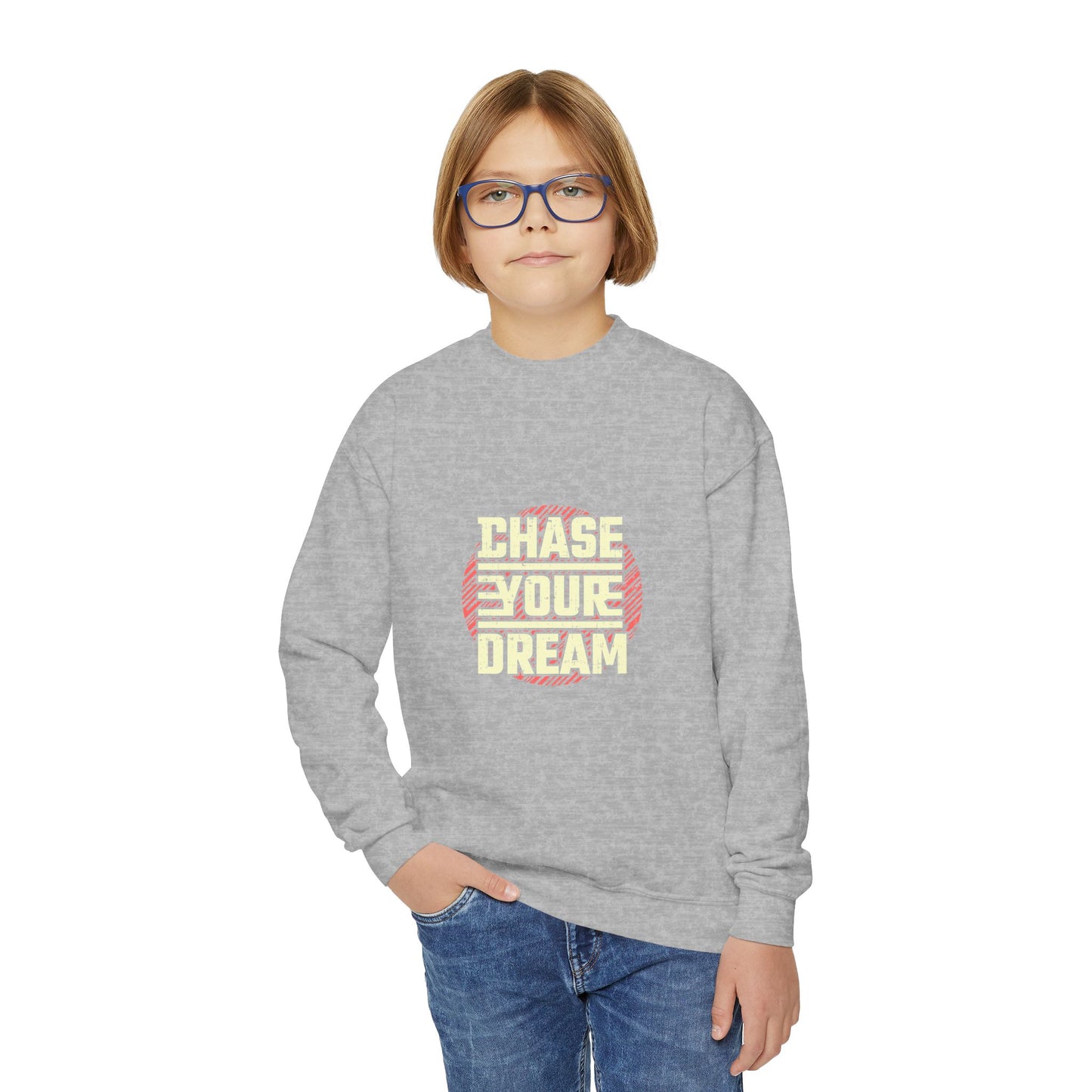 Chase Your Dream Youth Crewneck Sweatshirt