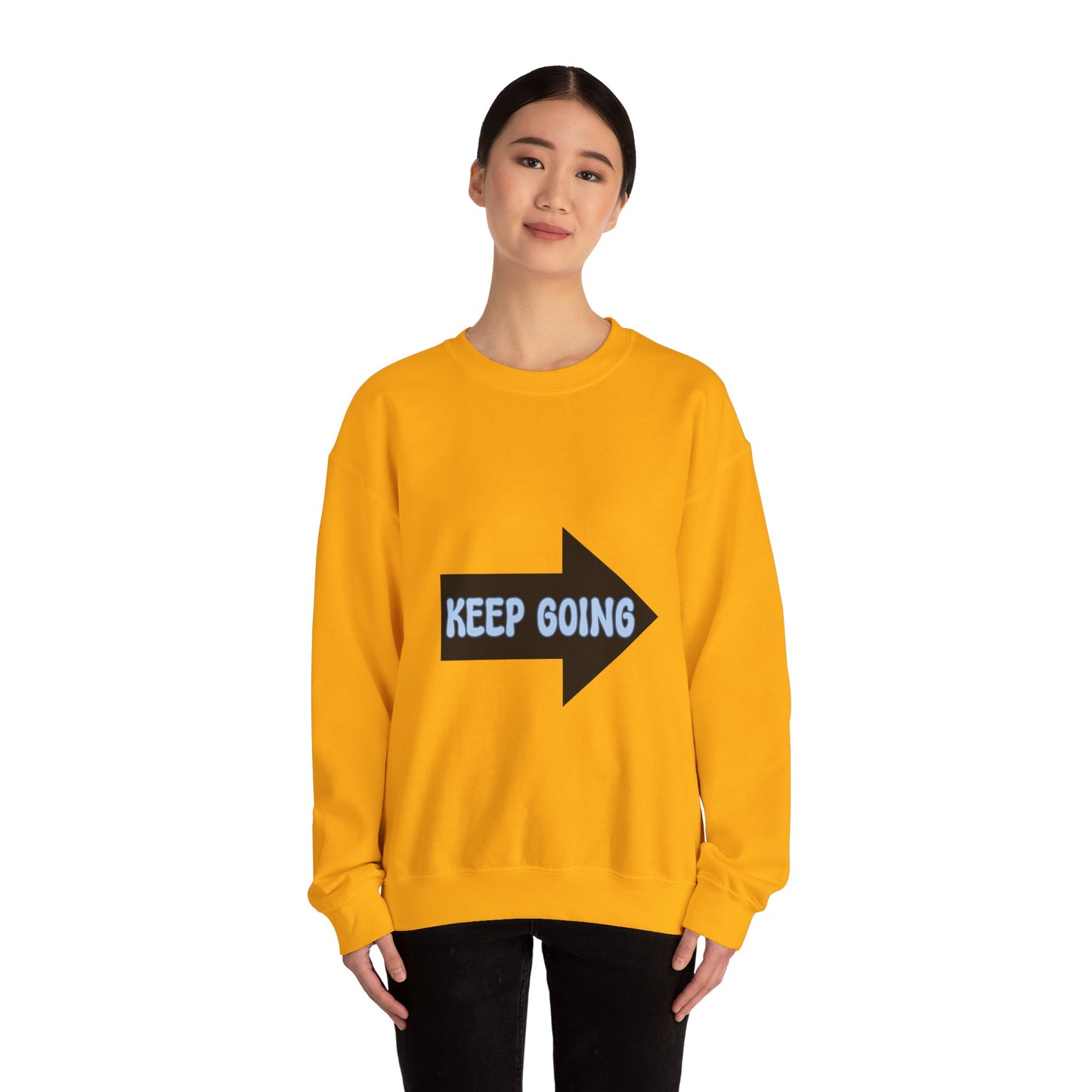 Keep Going Unisex Heavy Blend™ Crewneck Sweatshirt