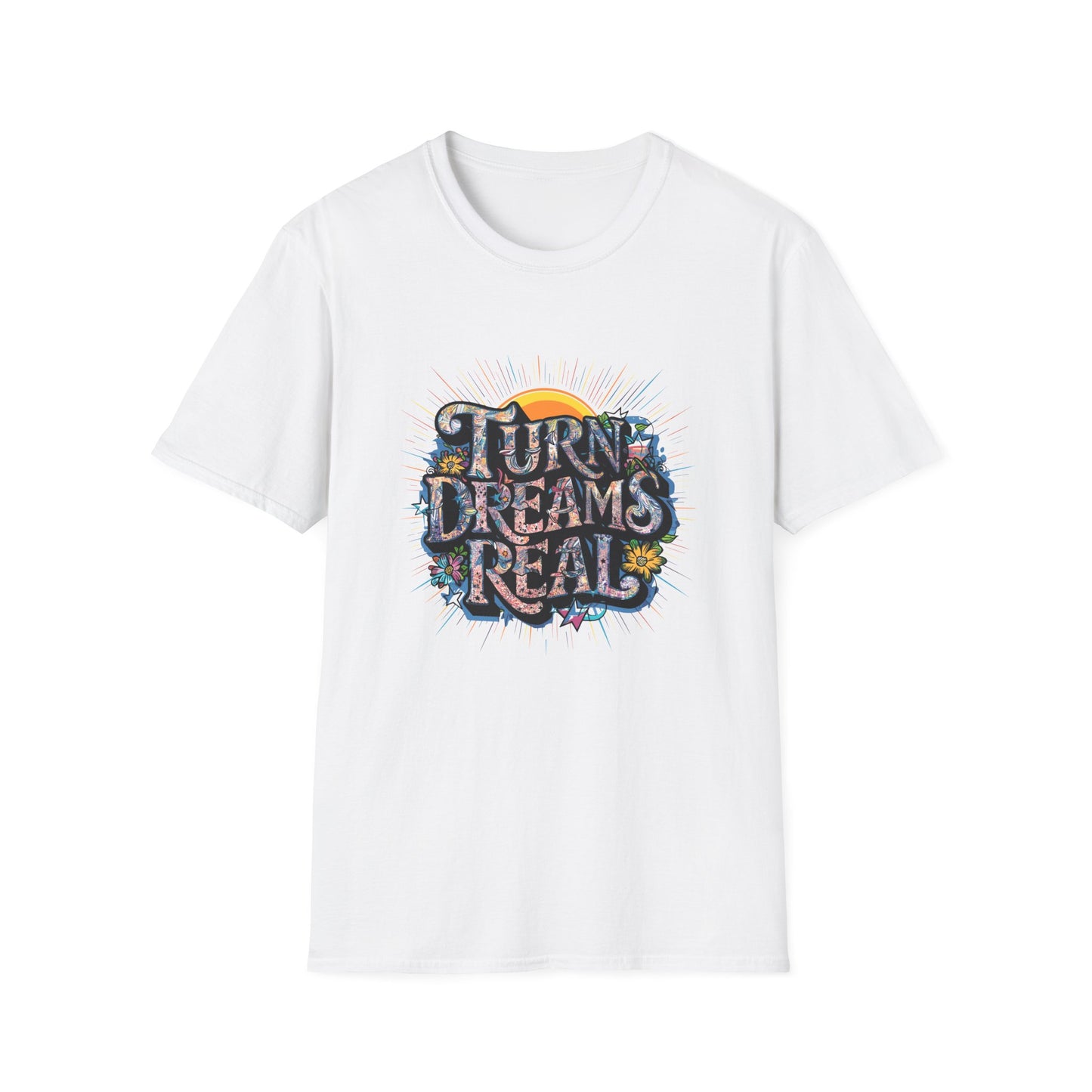 Turns Dreams Real Unisex Softstyle T-Shirt