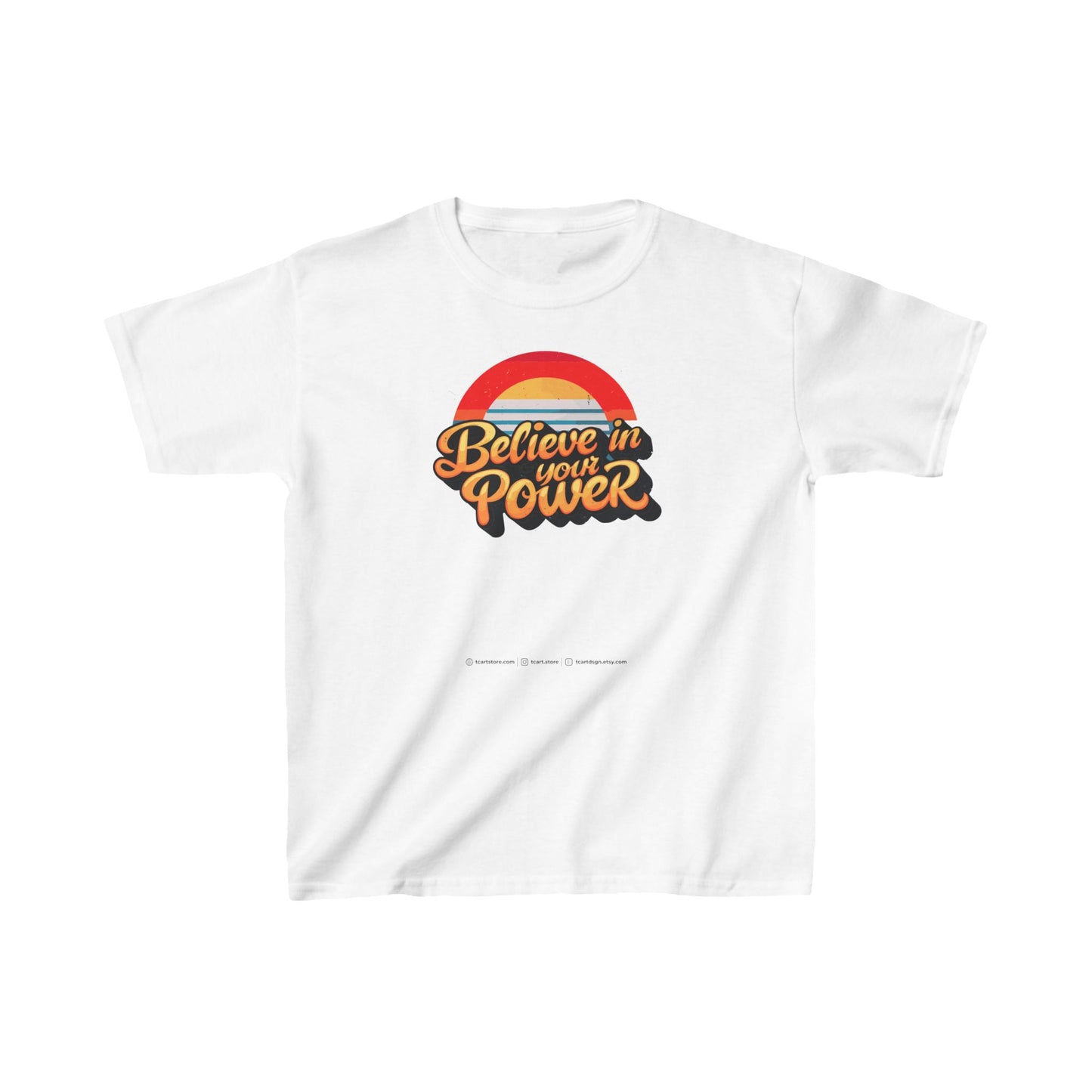 Believe In Your Power Kids Heavy Cotton™ Tee