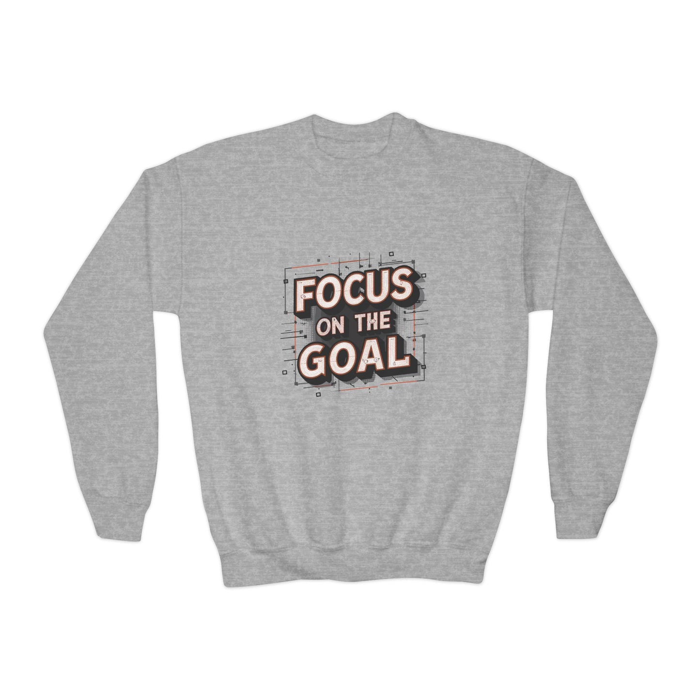 Focus On The Goal Youth Crewneck Sweatshirt