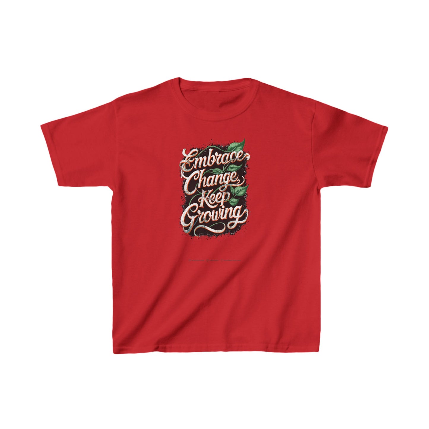 Embrace Change Keep Growing  Kids Heavy Cotton™ Tee