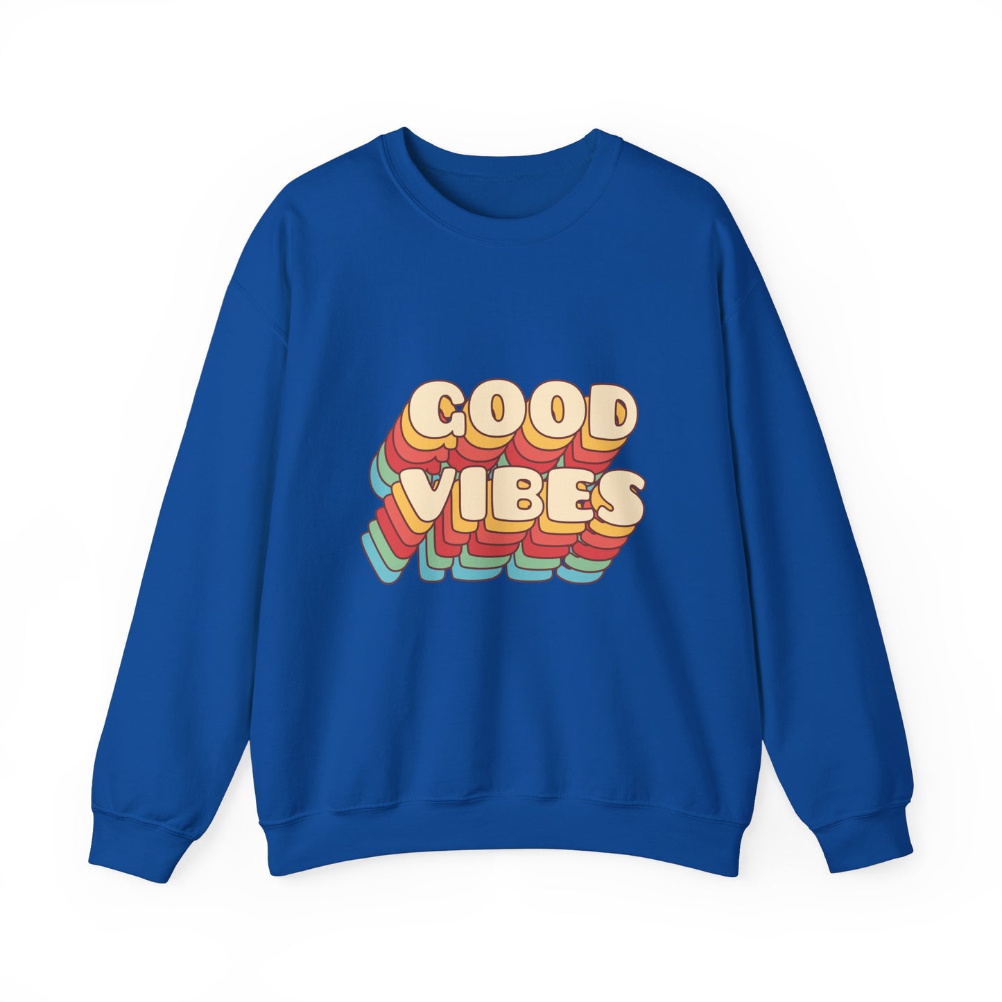Good Vibes Unisex Heavy Blend™ Crewneck Sweatshirt