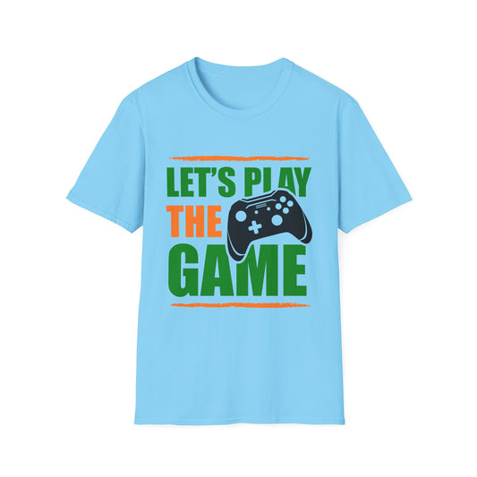Let's Play The Game Unisex Softstyle T-Shirt