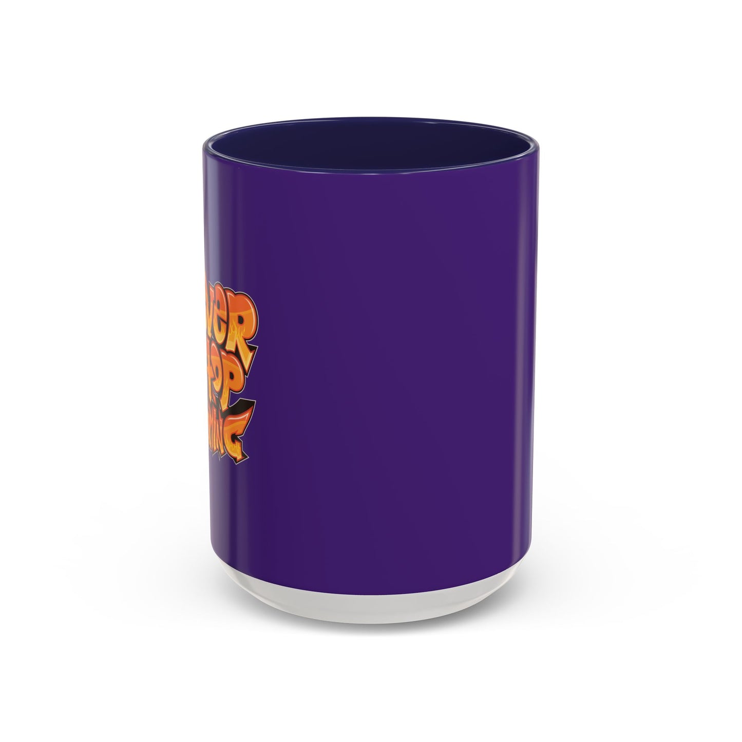 Never Stop Dreaming Accent Coffee Mug (11, 15oz)