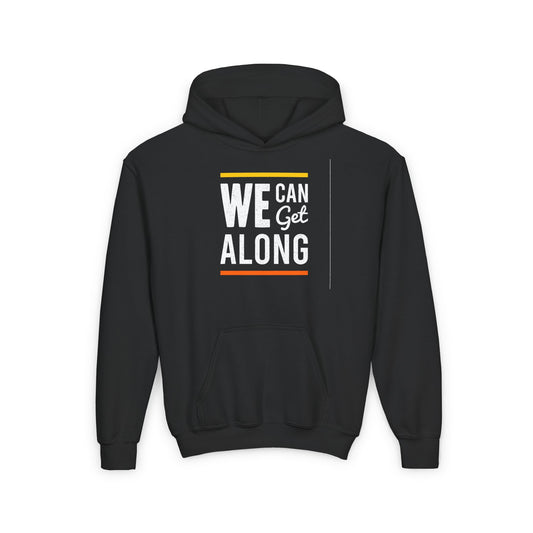 We Can Get Along Youth Heavy Blend Hooded Sweatshirt