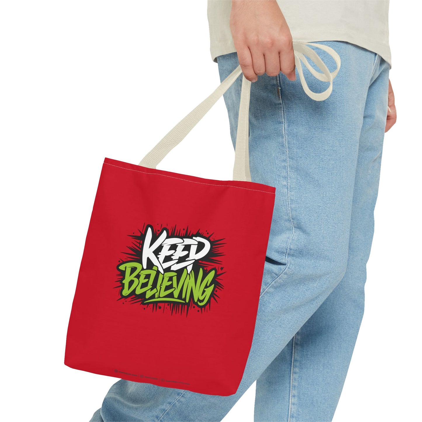 Keep Believing Tote Bag (AOP)
