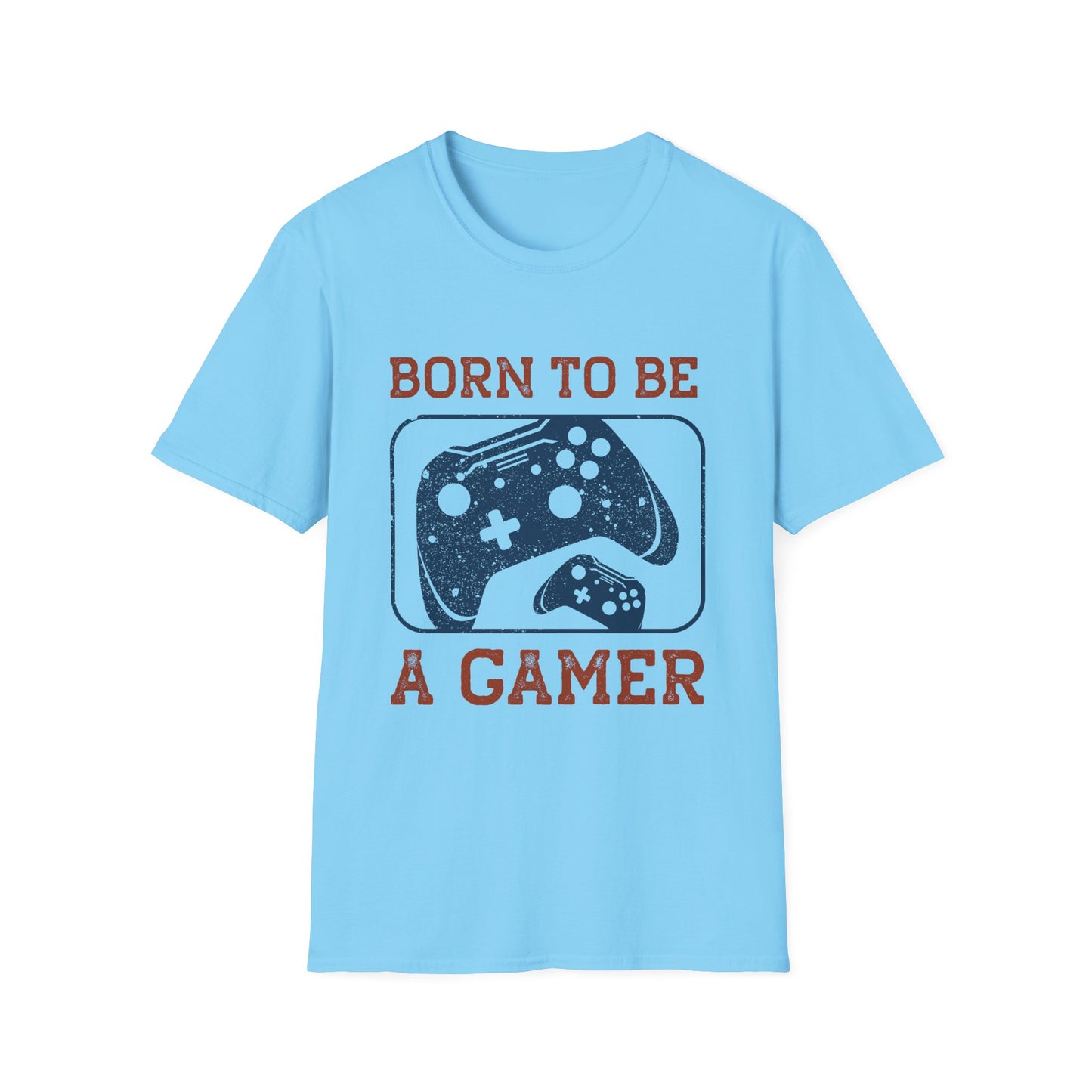 Born To Be A Gamer Unisex Softstyle T-Shirt