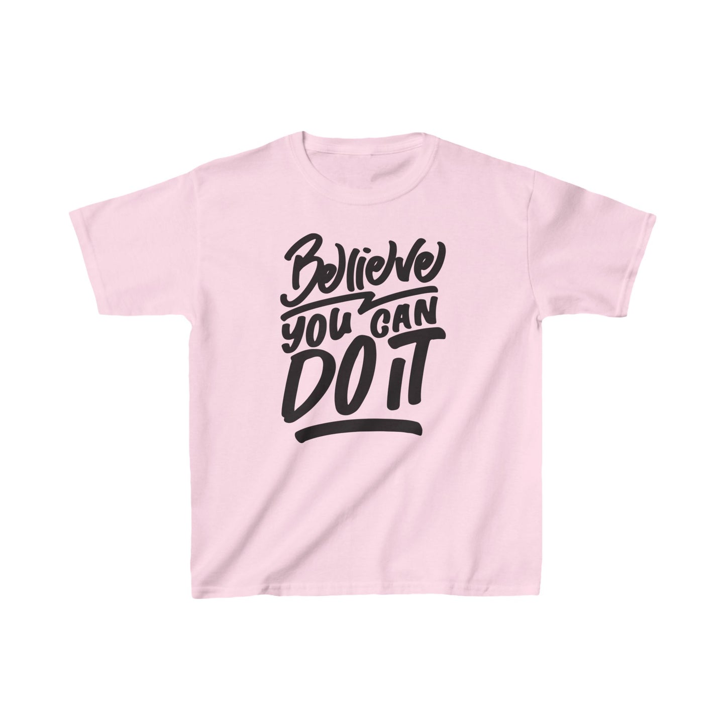 Believe You Can Do It Kids Heavy Cotton™ Tee