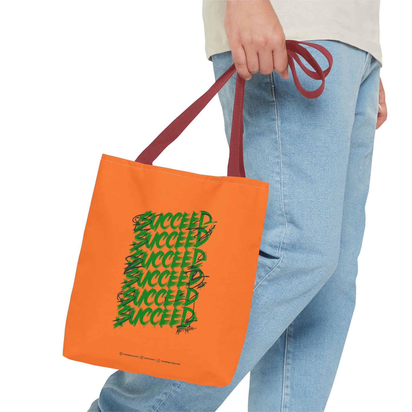 Succeed Tote Bag (AOP)