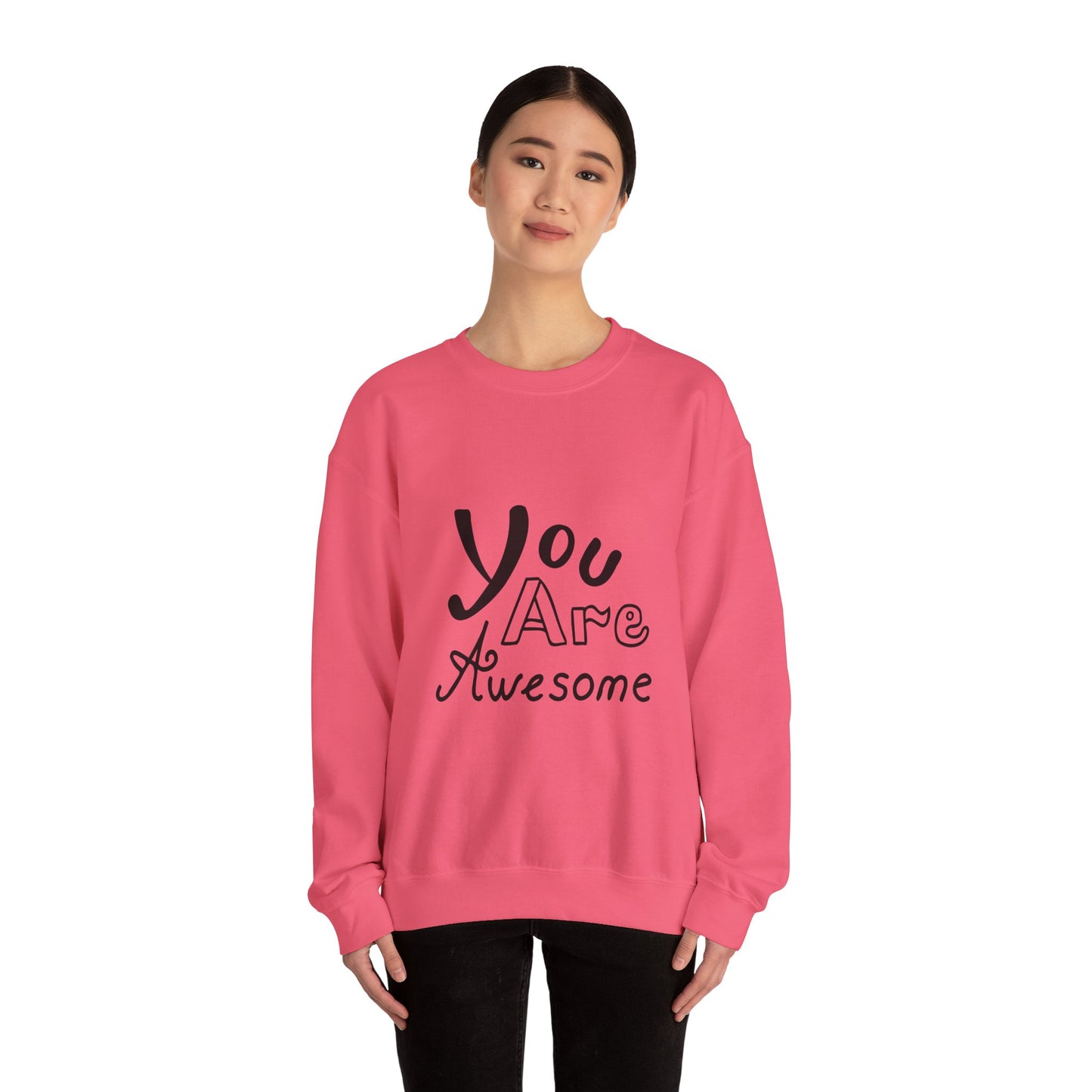 You Are Awesome Unisex Heavy Blend™ Crewneck Sweatshirt