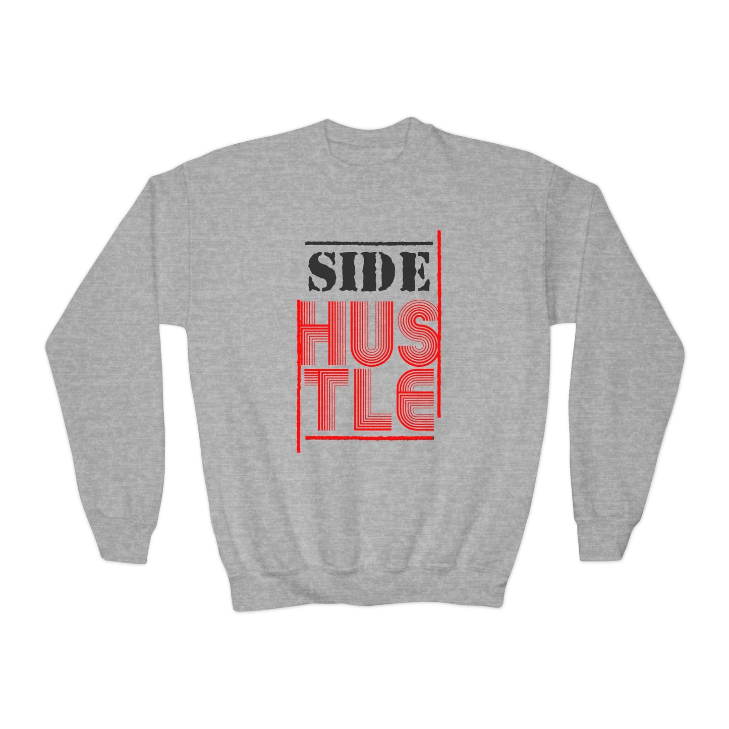 Side Hustle Youth Crewneck Sweatshirt