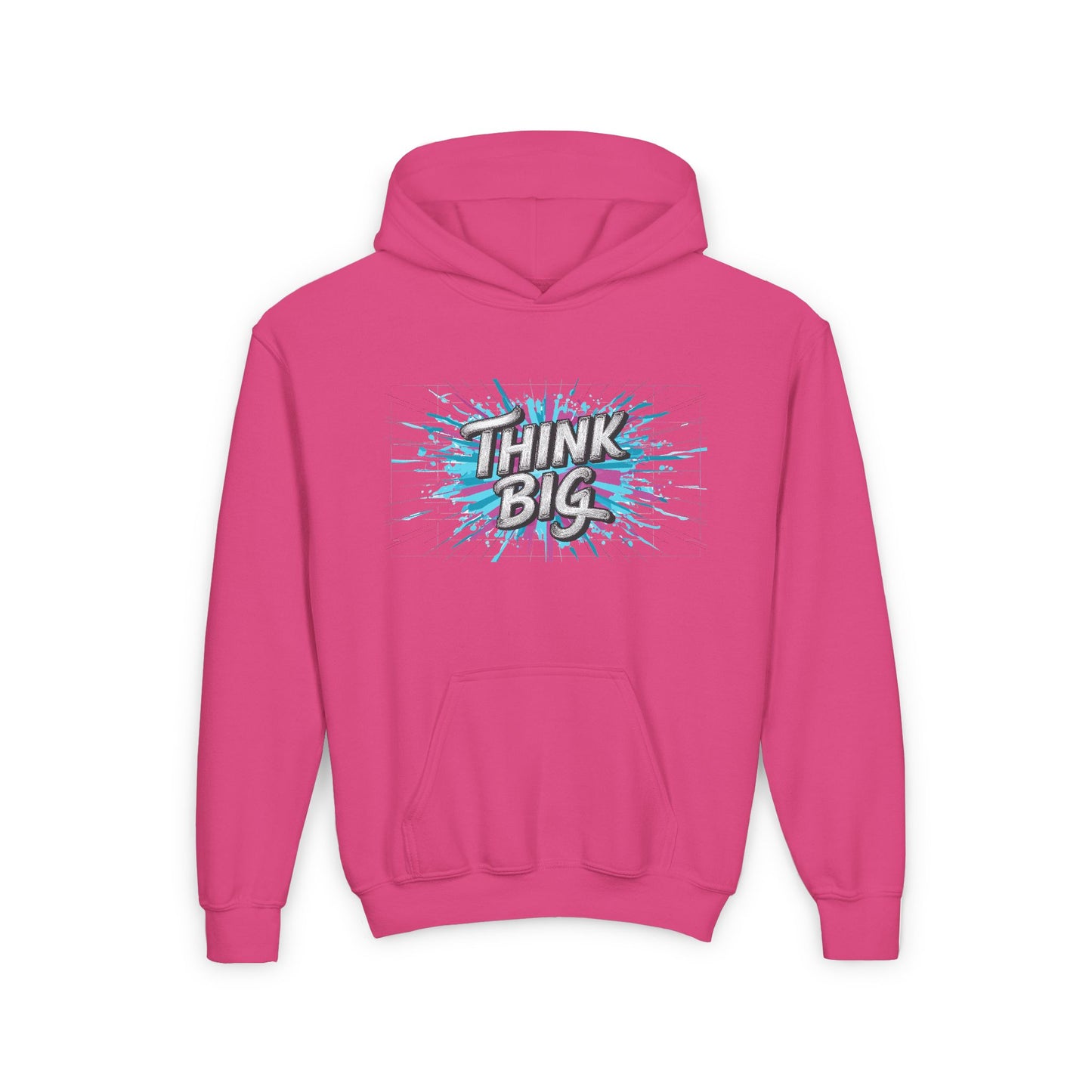 Think Big Youth Heavy Blend Hooded Sweatshirt