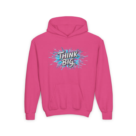 Think Big Youth Heavy Blend Hooded Sweatshirt