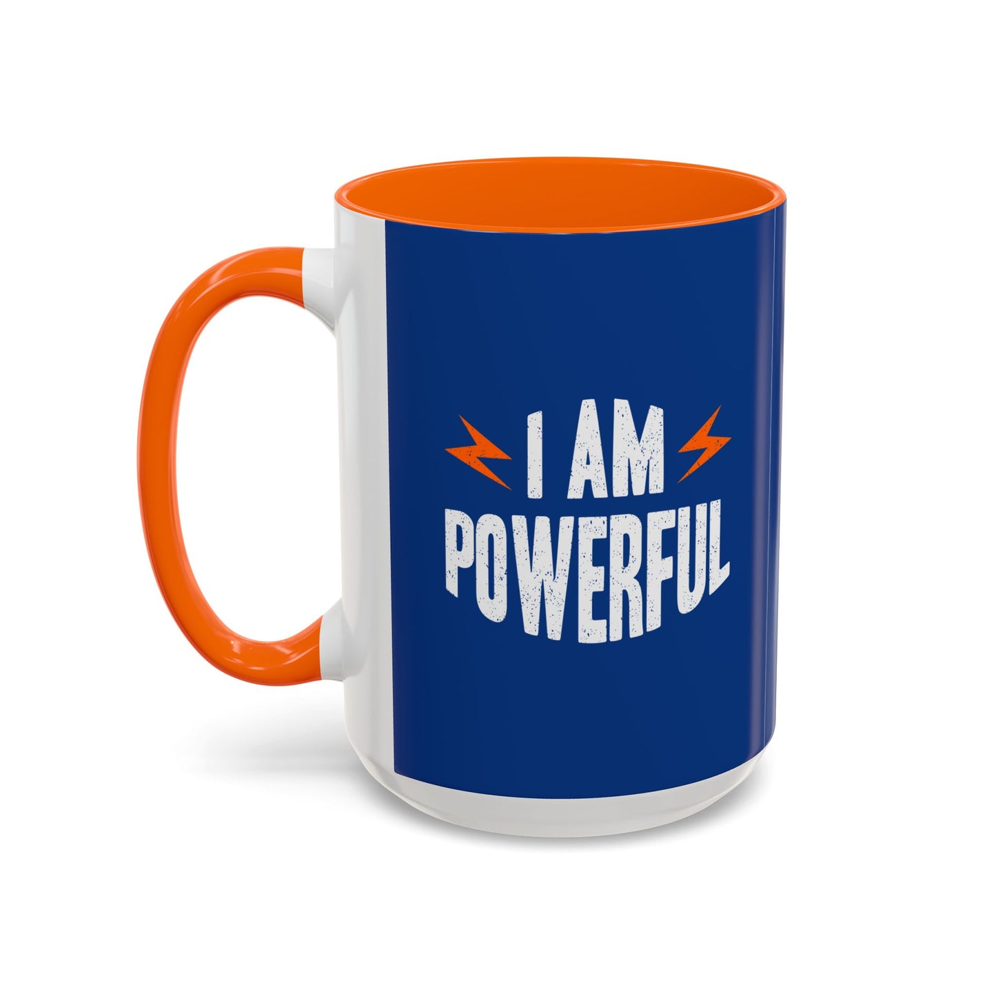 I Am Powerful Accent Coffee Mug (11, 15oz)