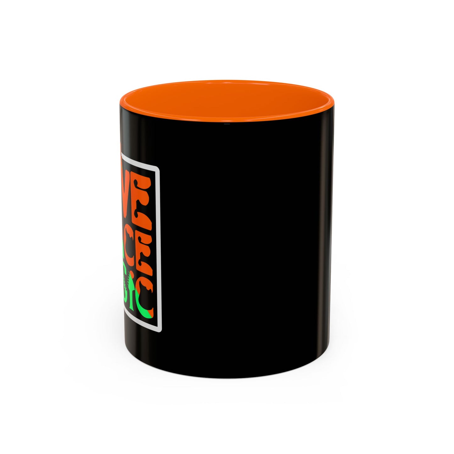 Love Peace Music Accent Coffee Mug (11, 15oz)