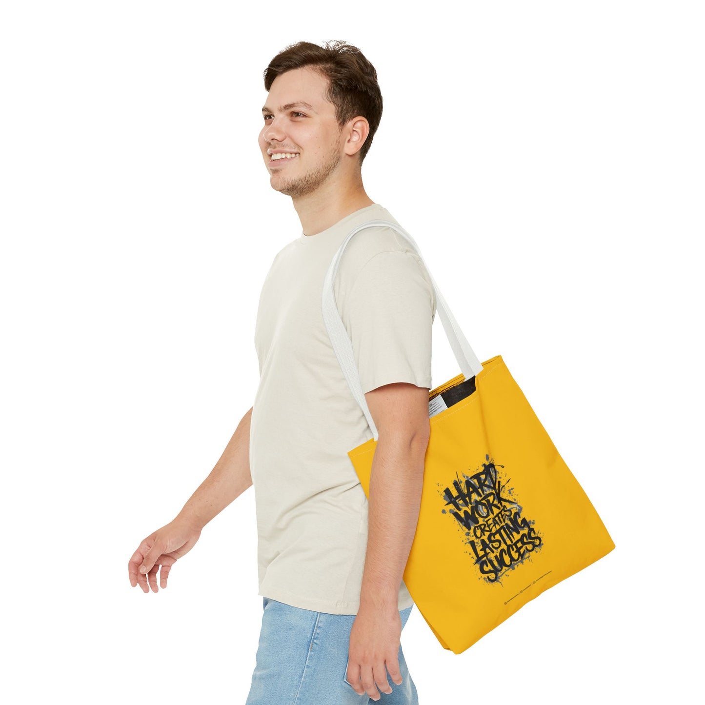 Hard Work Creates Lasting Success Tote Bag (AOP)