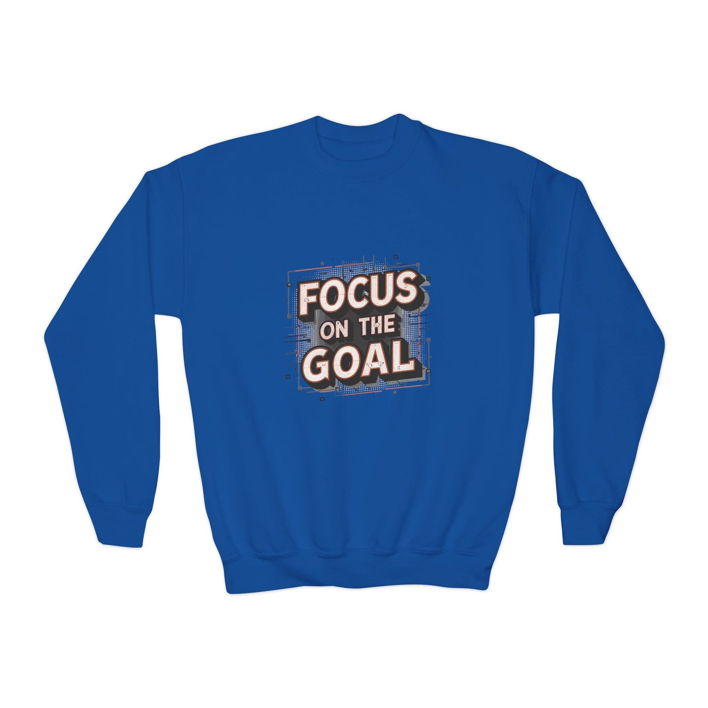 Focus On The Goal Youth Crewneck Sweatshirt