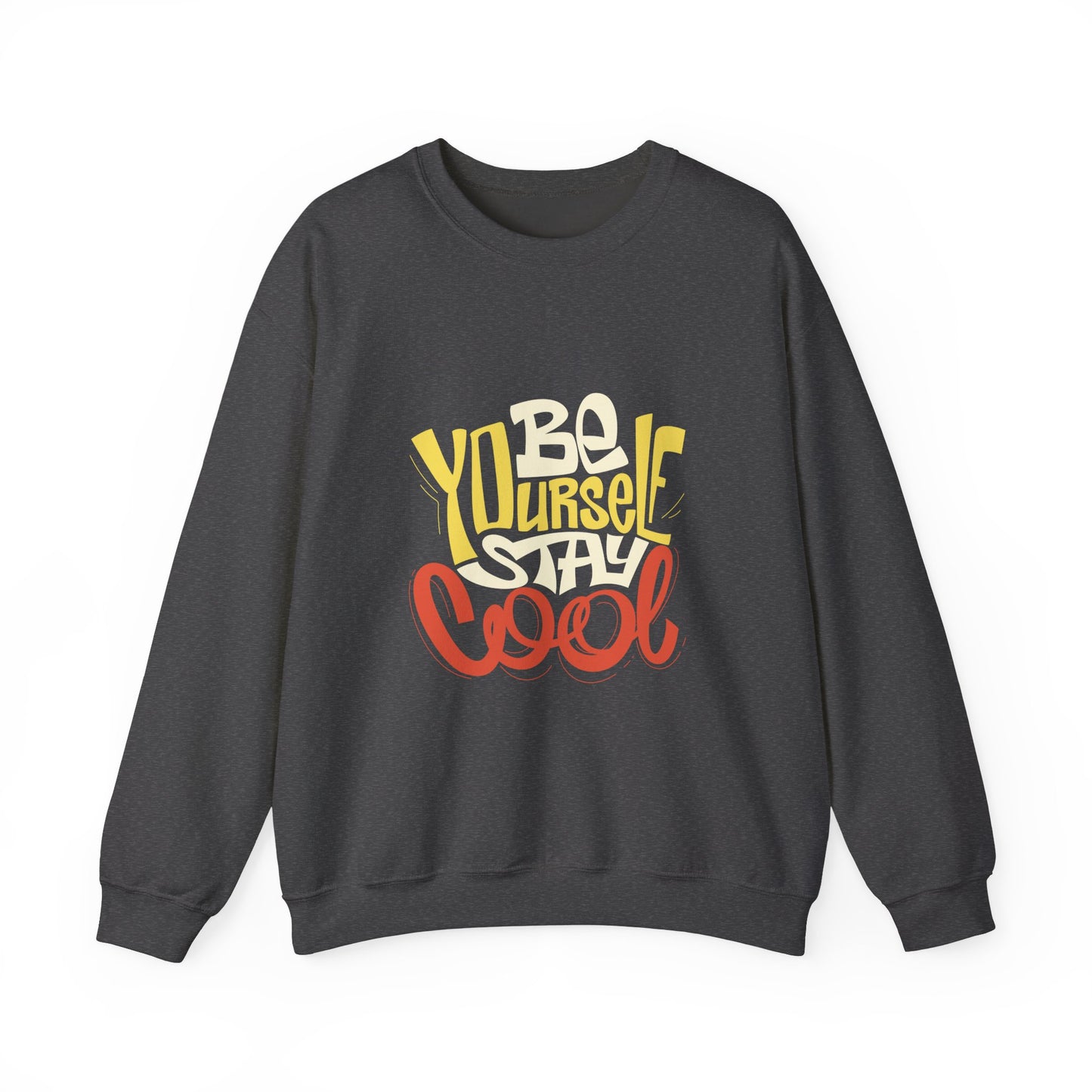 Be Yourself Stay Cool Unisex Heavy Blend™ Crewneck Sweatshirt