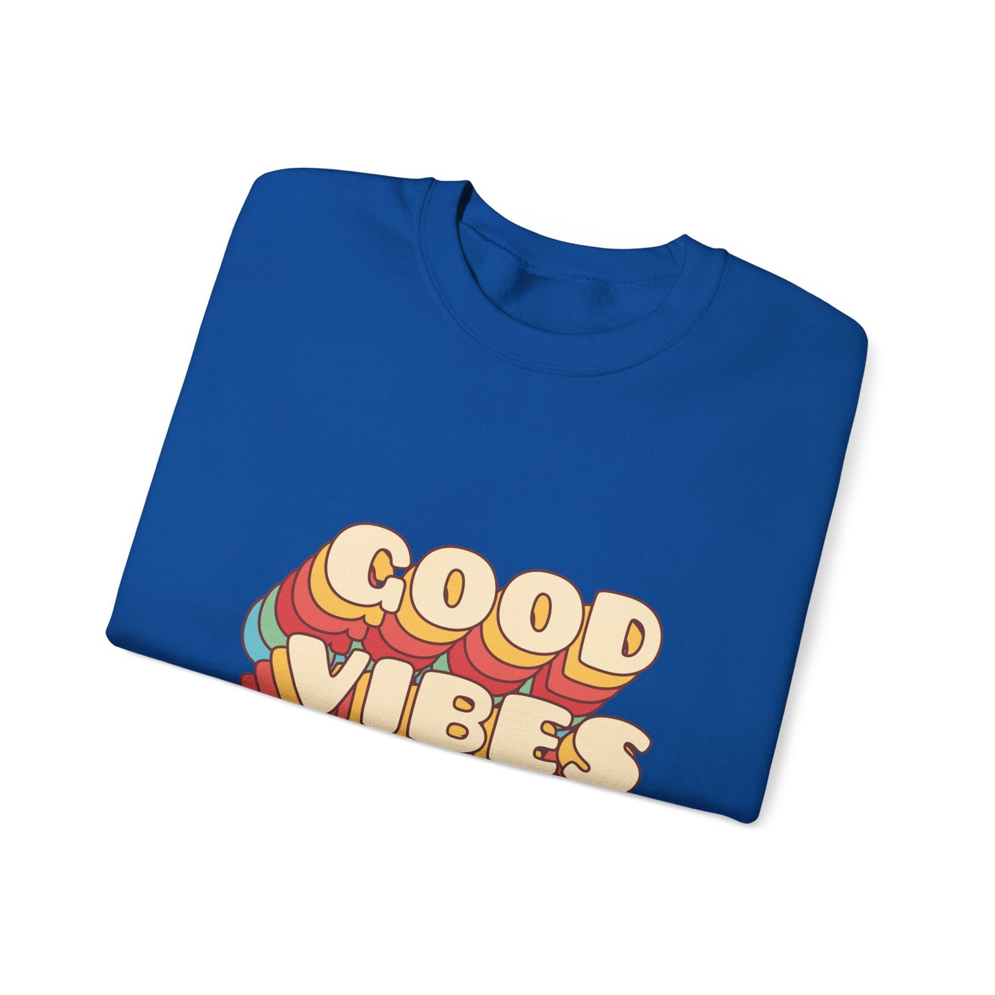 Good Vibes Unisex Heavy Blend™ Crewneck Sweatshirt