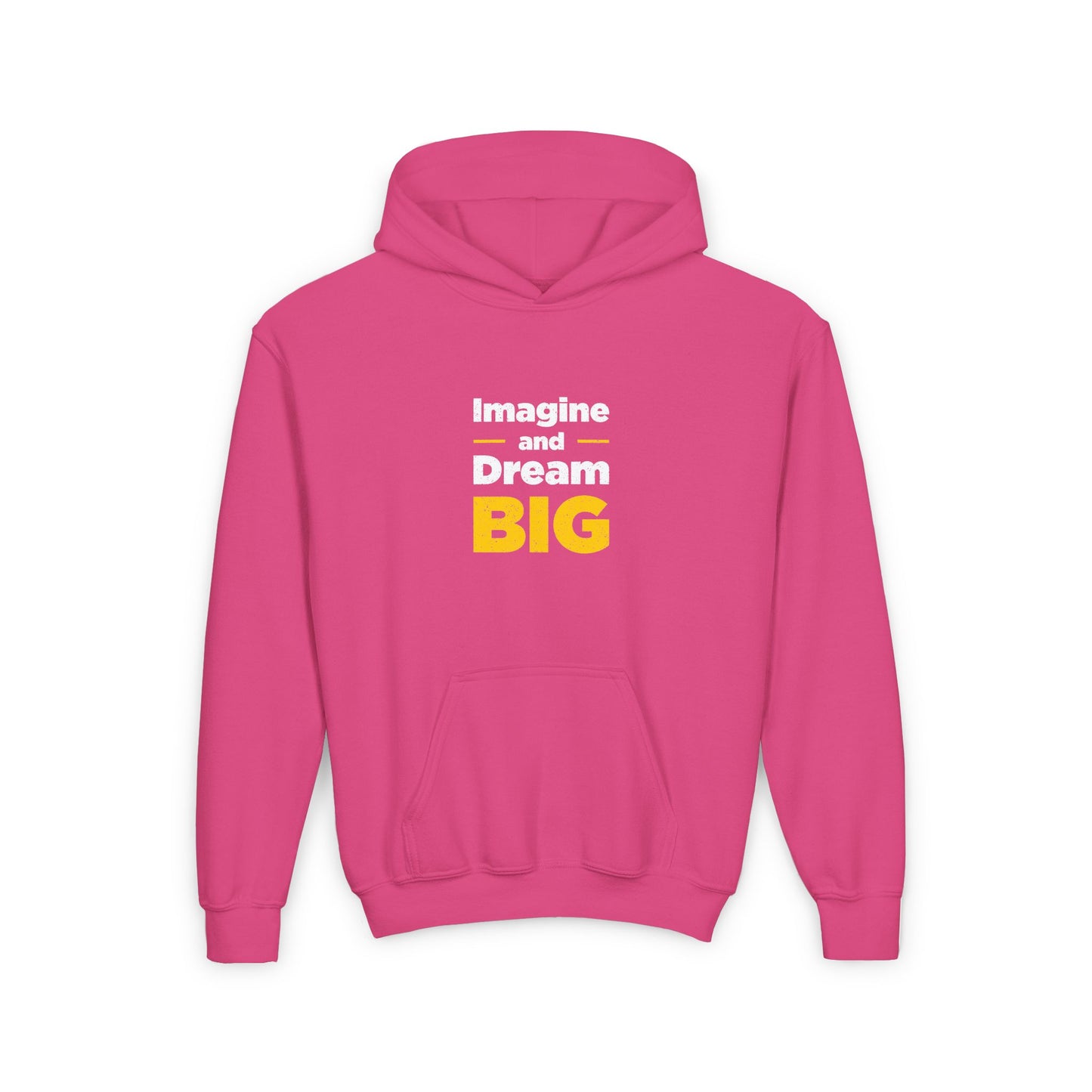 Imagine And Dream Big Youth Heavy Blend Hooded Sweatshirt