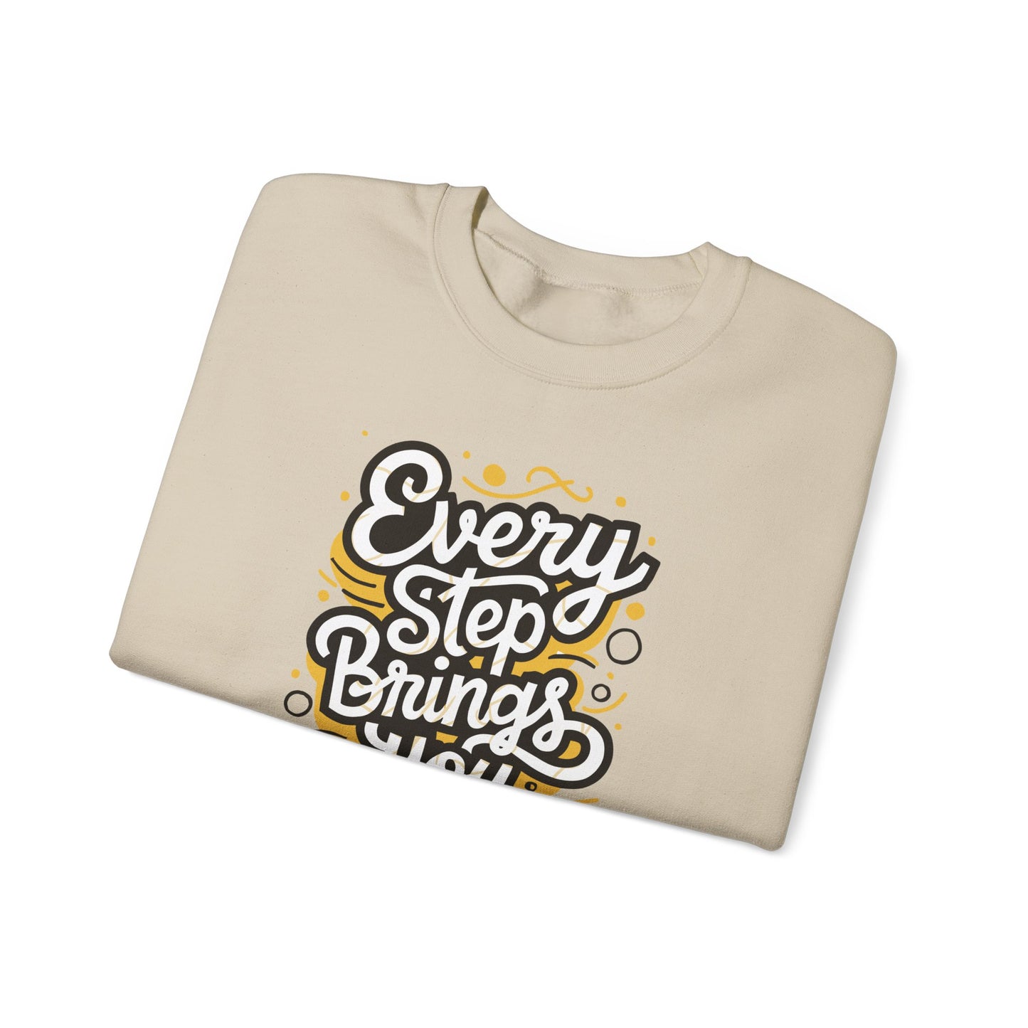 Every Step Brings You Closer Unisex Heavy Blend™ Crewneck Sweatshirt