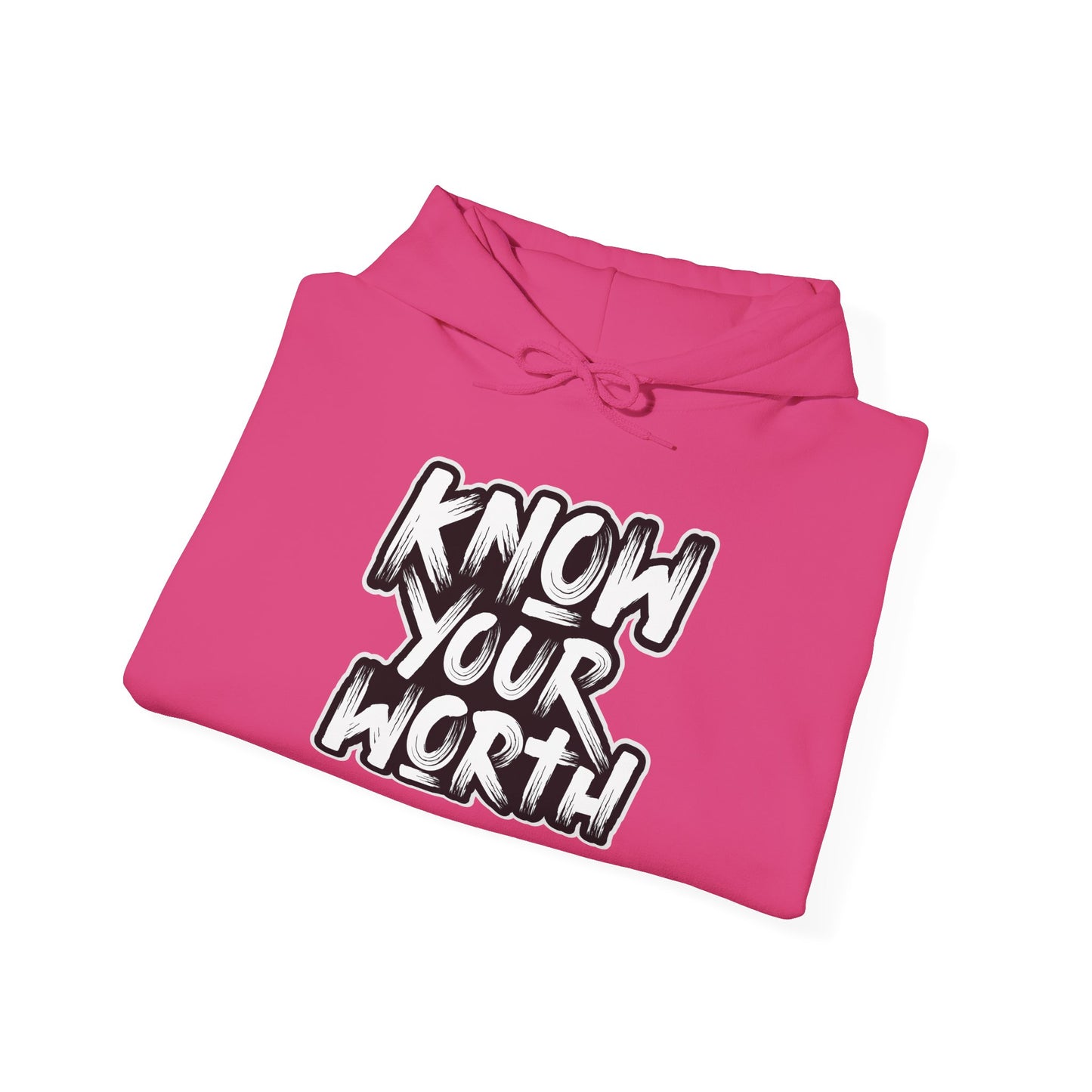 Know Your Worth Unisex Heavy Blend™ Hooded Sweatshirt