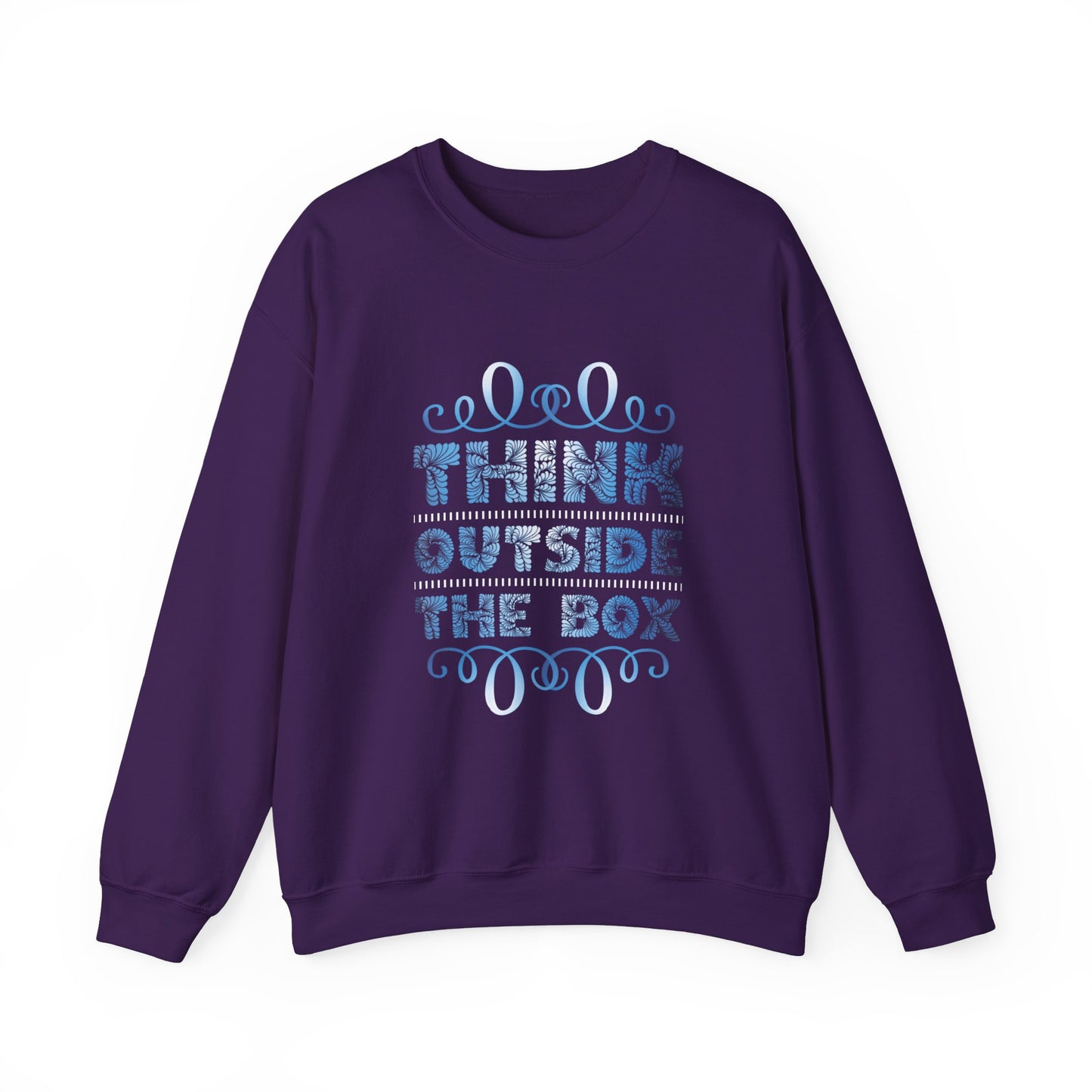 Think Outside The Box Unisex Heavy Blend™ Crewneck Sweatshirt